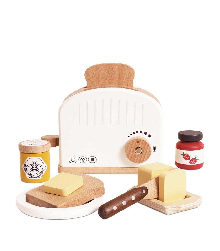Wooden Breakfast Toaster Playset MULTI Image 1