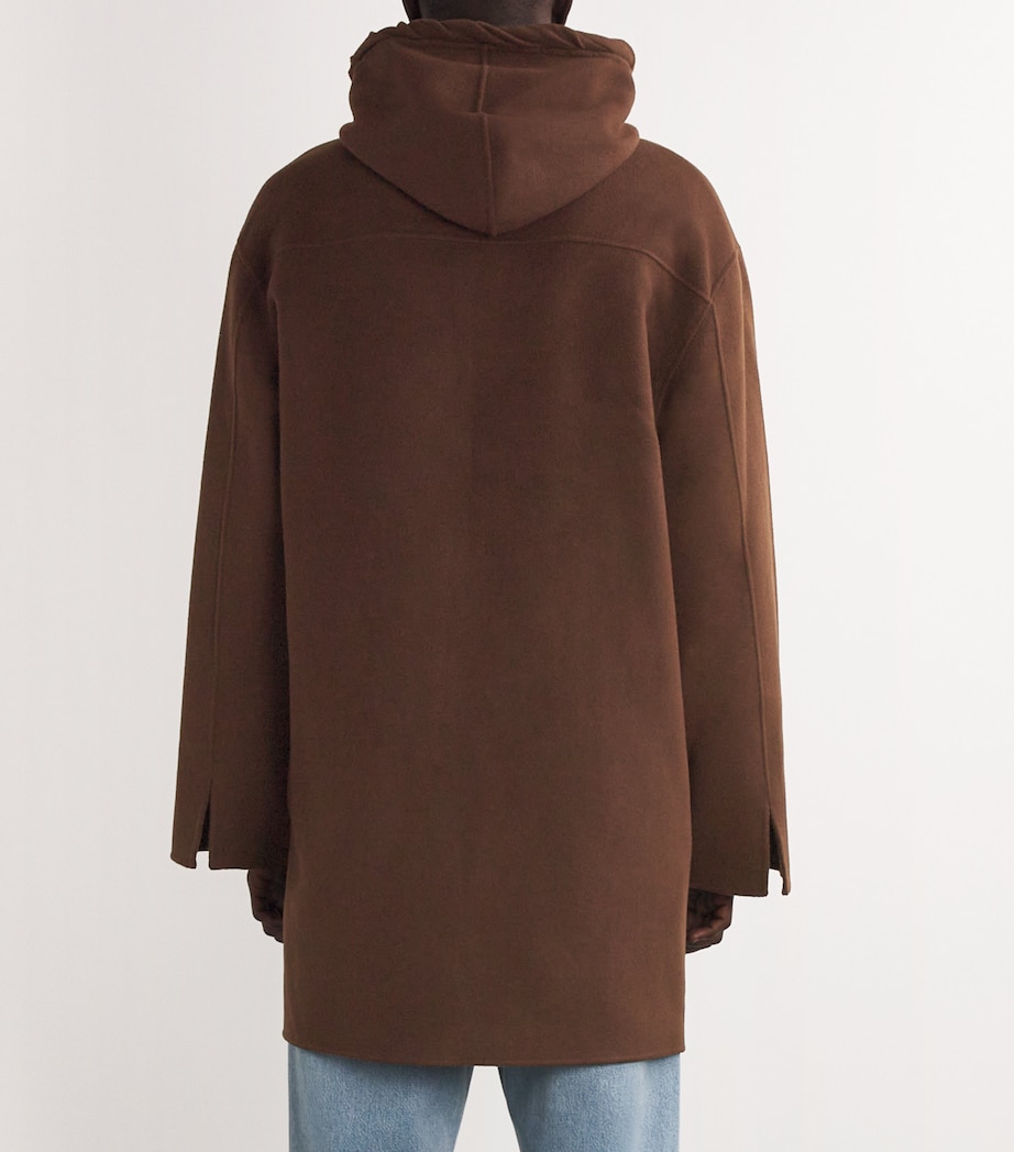 Double Wool-Blend Yves Duffle Coat DOUBLE FACE ESPRESSO Image 4