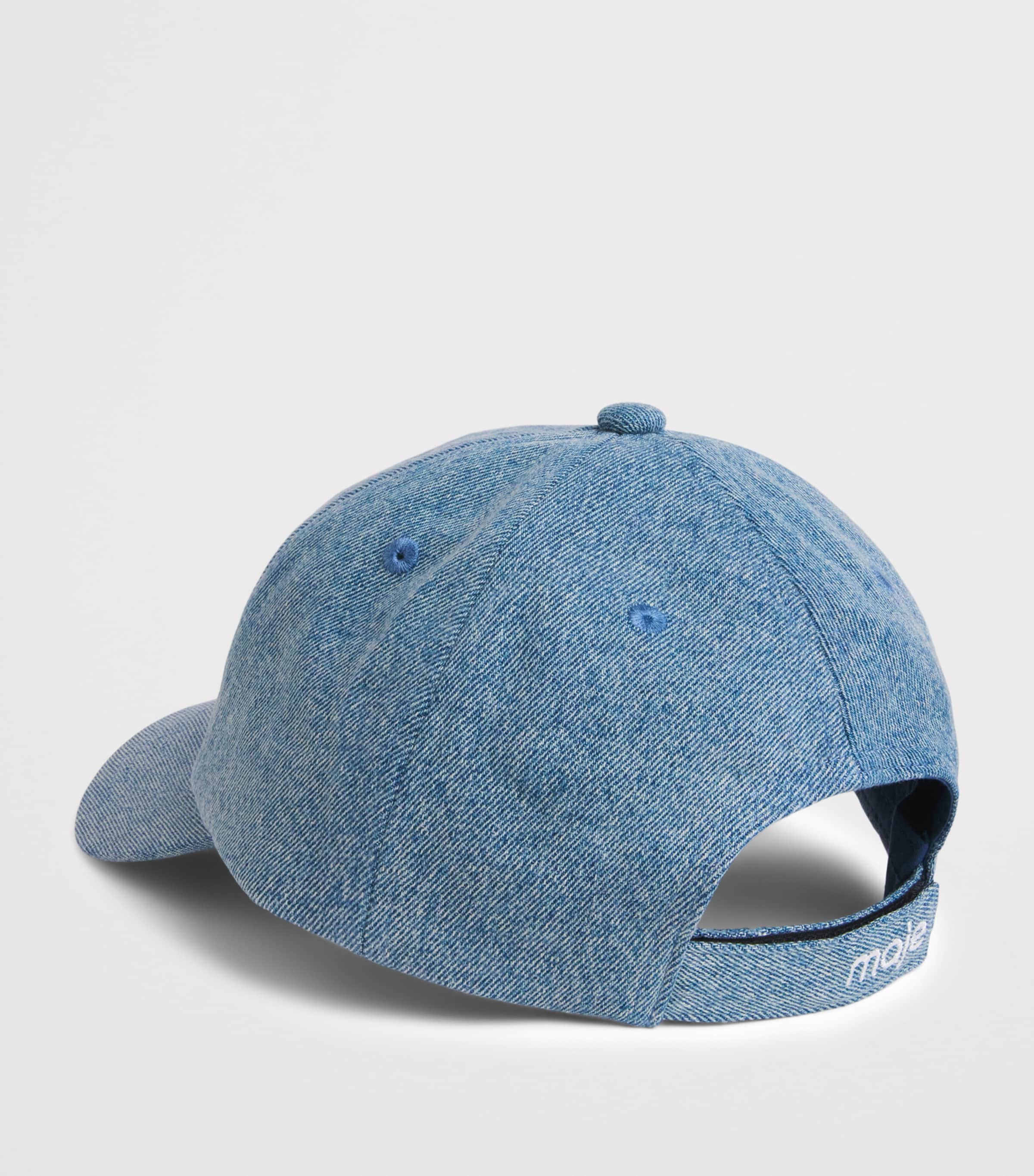 Maje Denim Clover Cap Blue Image 3