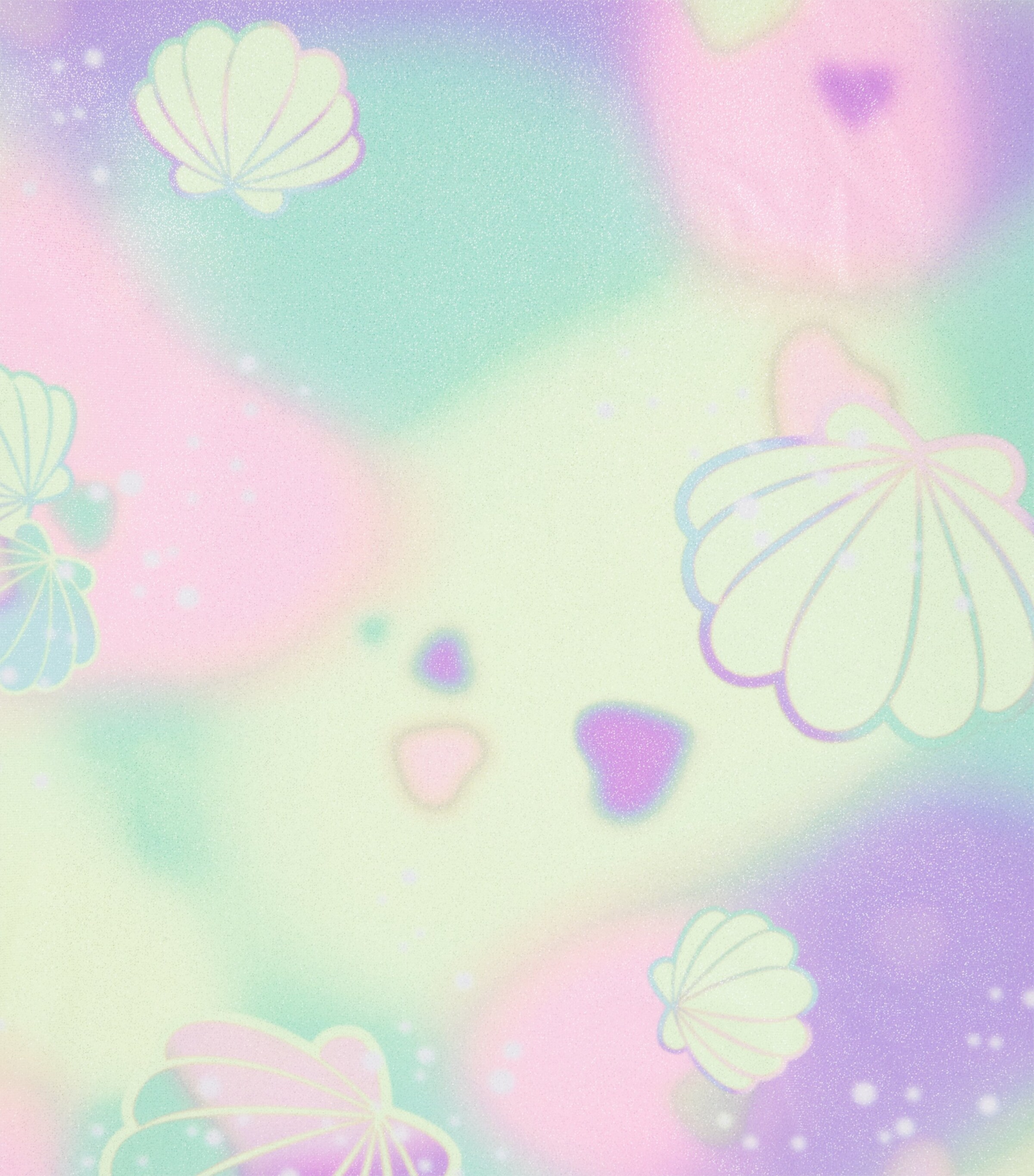 Seashell Print T-Shirt (2-10 Years) 929 LILAC Image 3