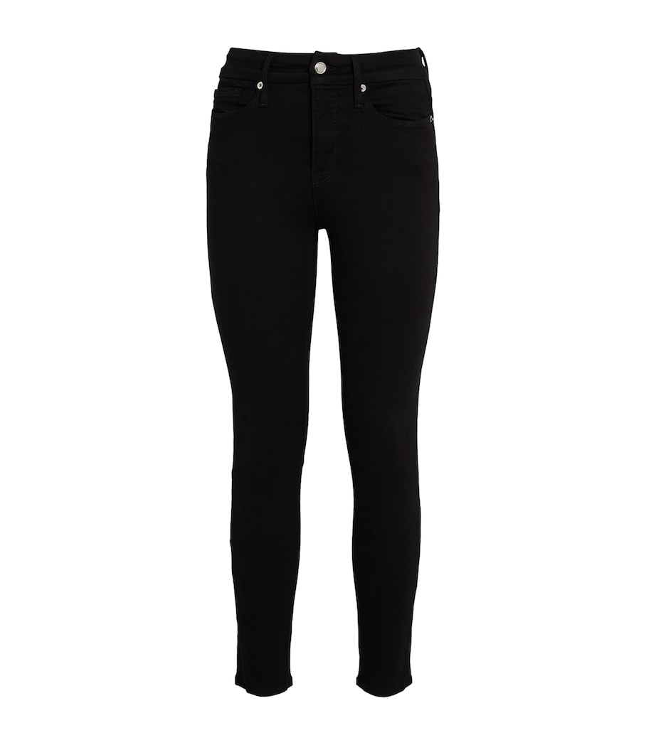 Good American Womens Good Legs Cropped Skinny Jeans Image 1