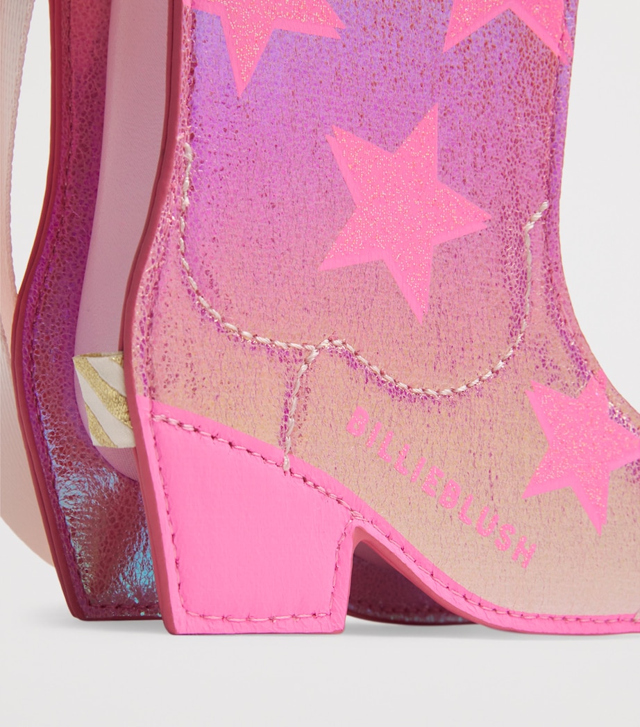 Cowgirl Boot Shoulder Bag PINK Image 3