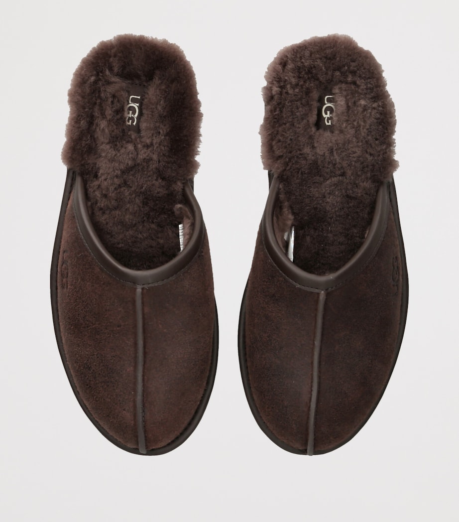 Suede Scuff Slippers BROWN/OTH Image 4