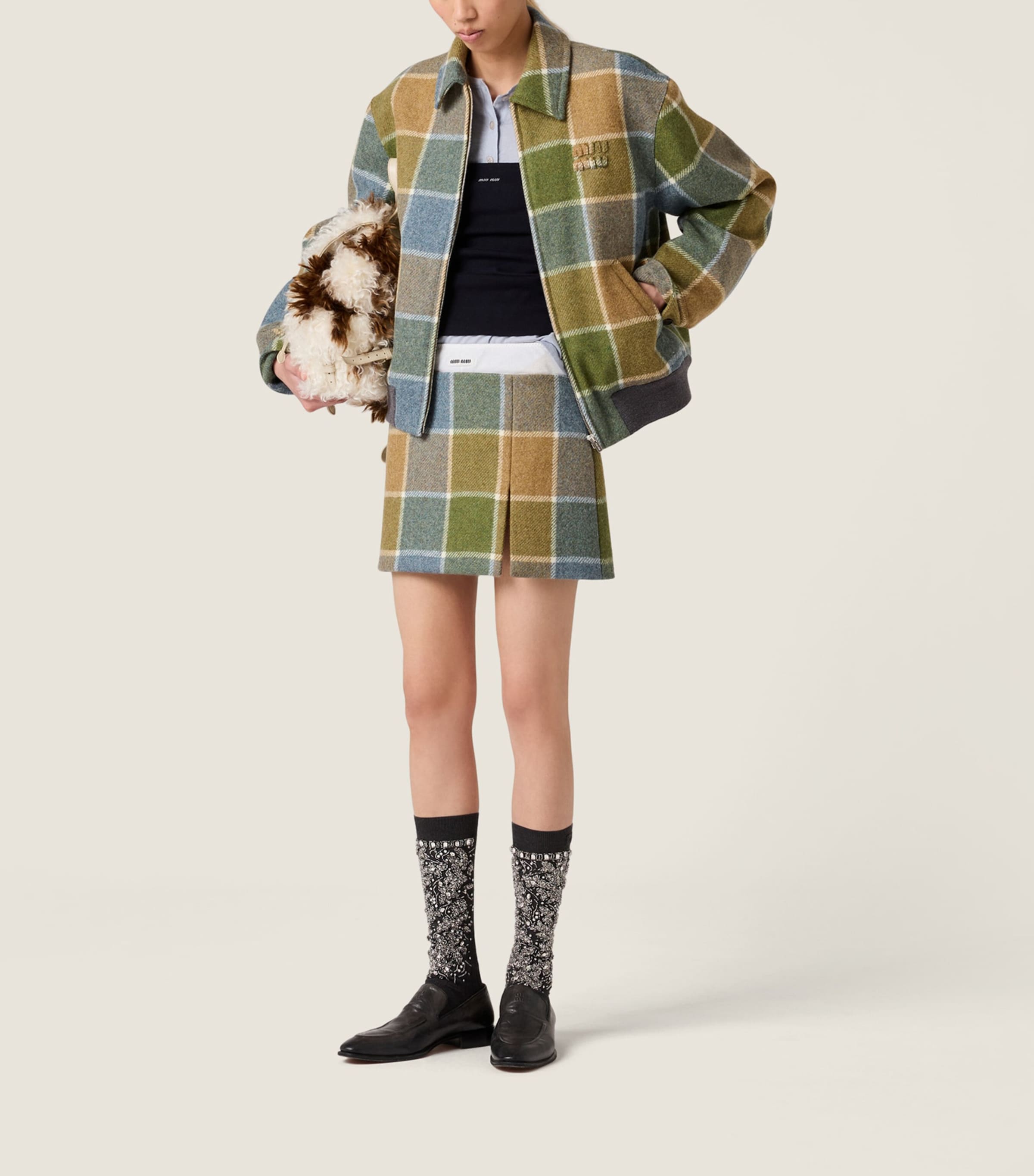 Cashmere Henley T-Shirt F0012 Image 5