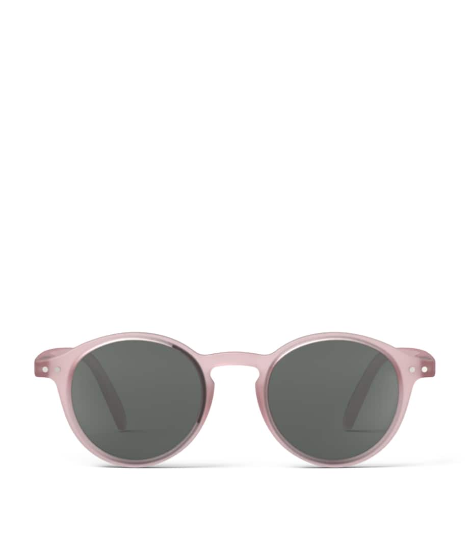 IZIPIZI KIDS #d Round Sunglasses (7-11 Years) Pink Image 1