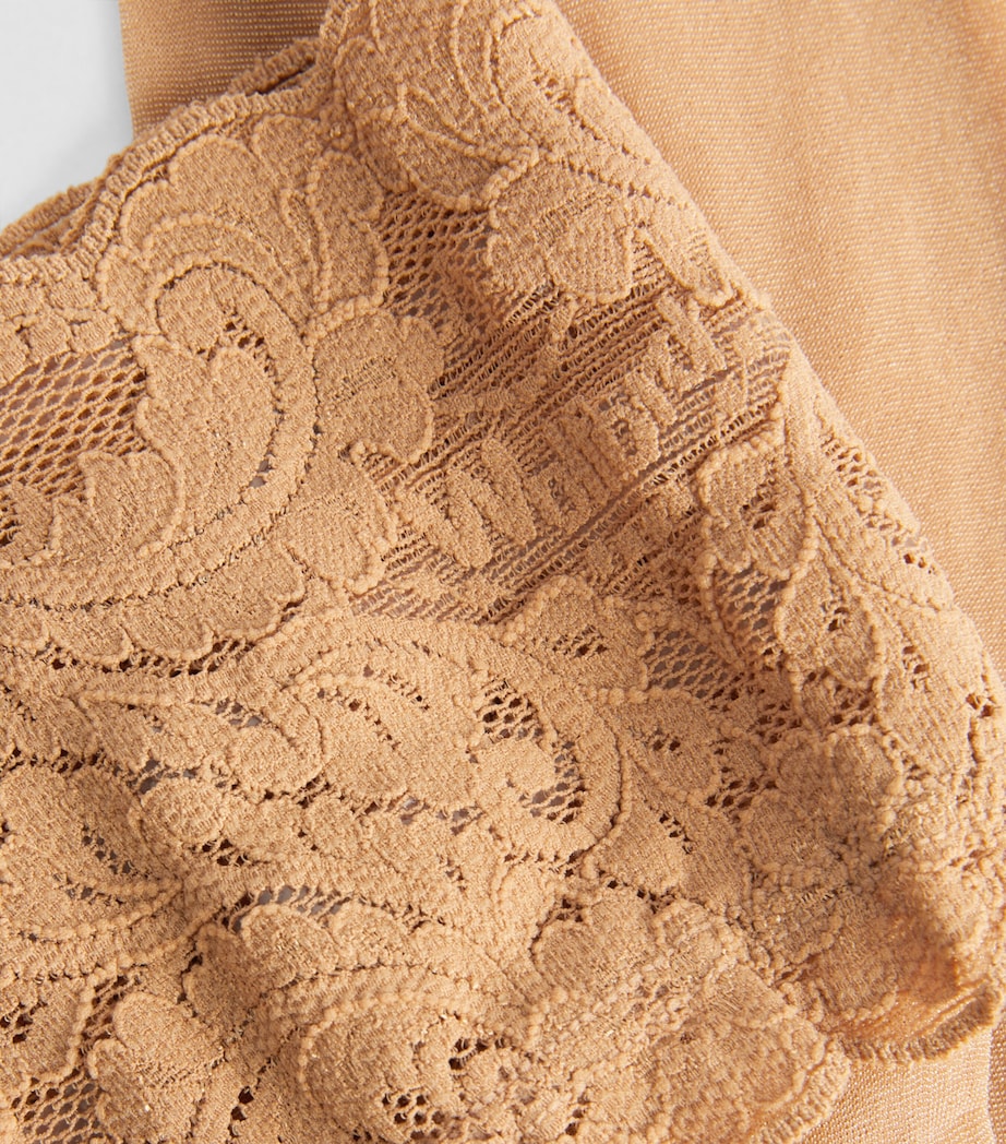 Satin Touch 20 Stay Up Thigh Highs 4365 GOBI Image 4