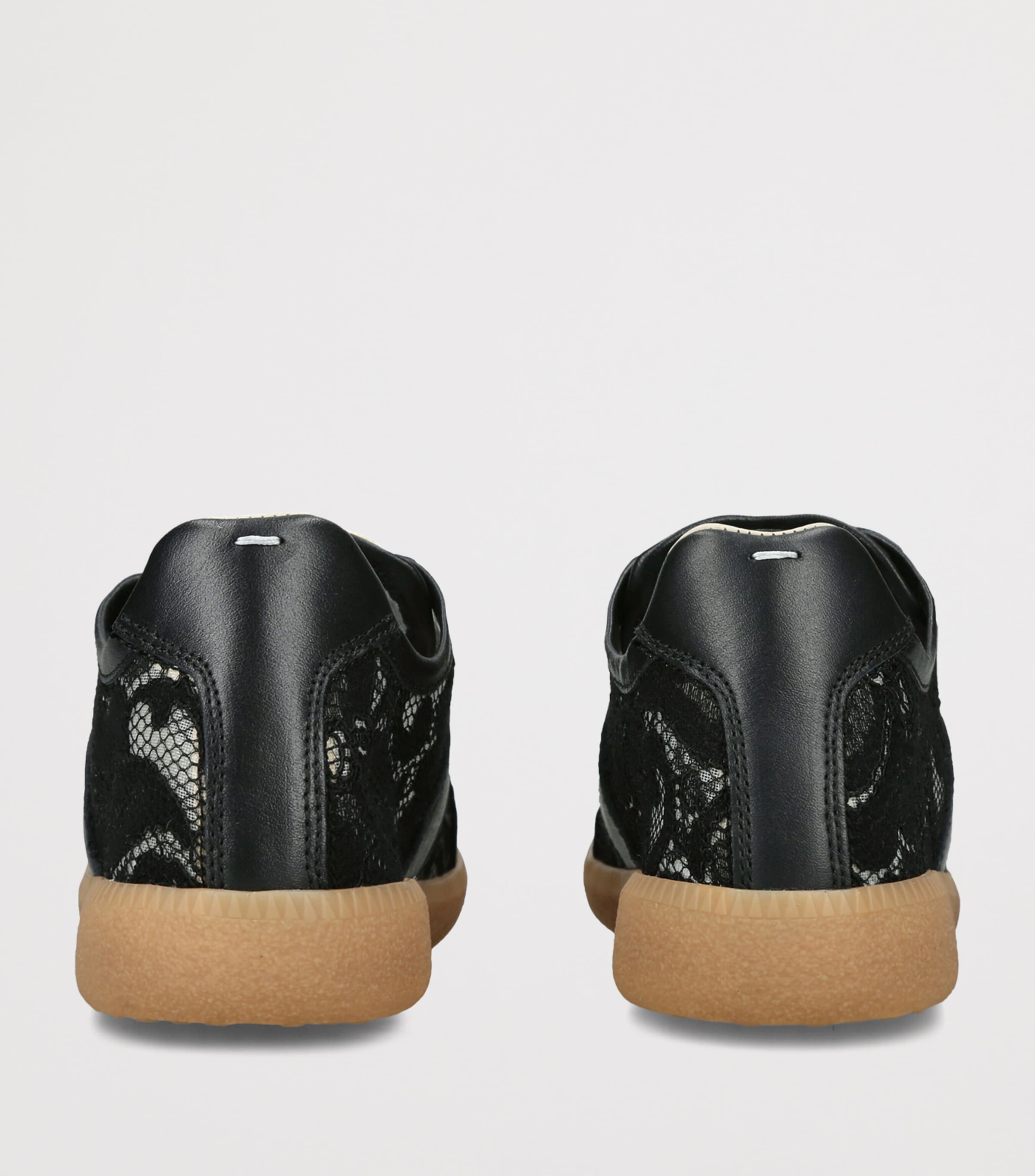 Maison Margiela Lace Replica Sneakers Black Image 2