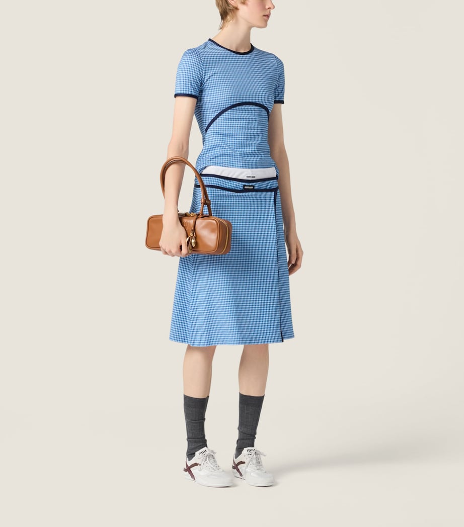 Miu Miu Womens Jersey Jacquard Top Image 2