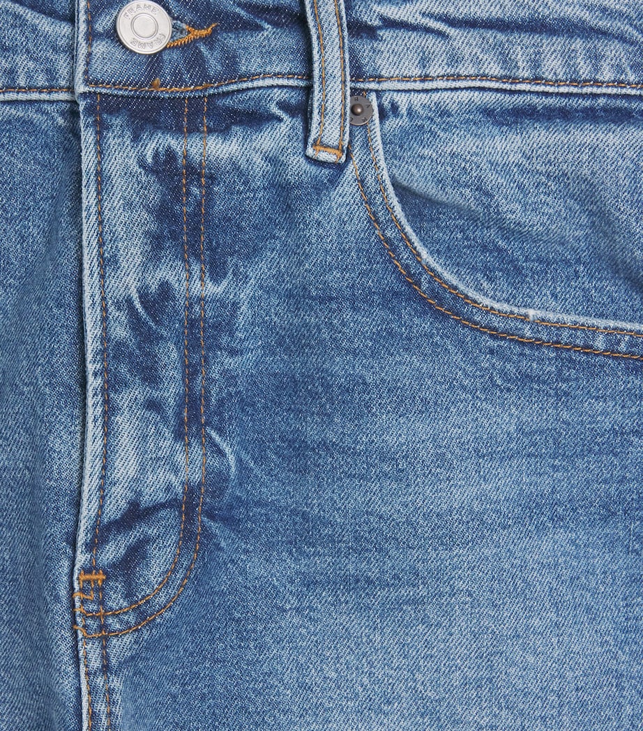 FRAME Mens The Straight Jeans Old Town Image 6