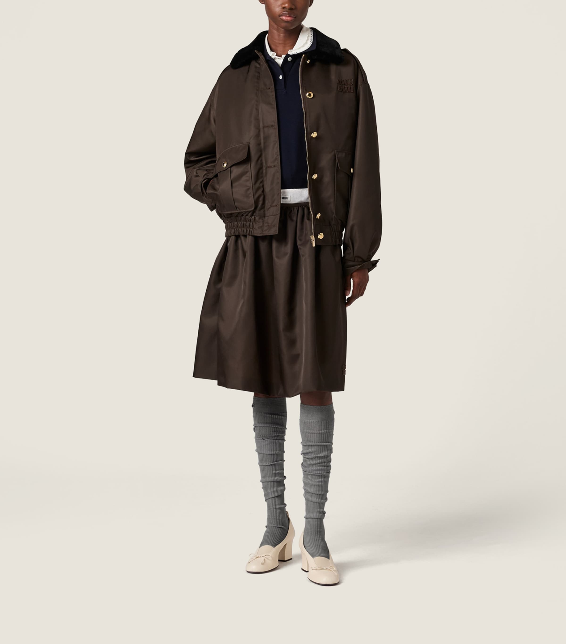 Technical Gazar Mini Skirt F0201 Image 2