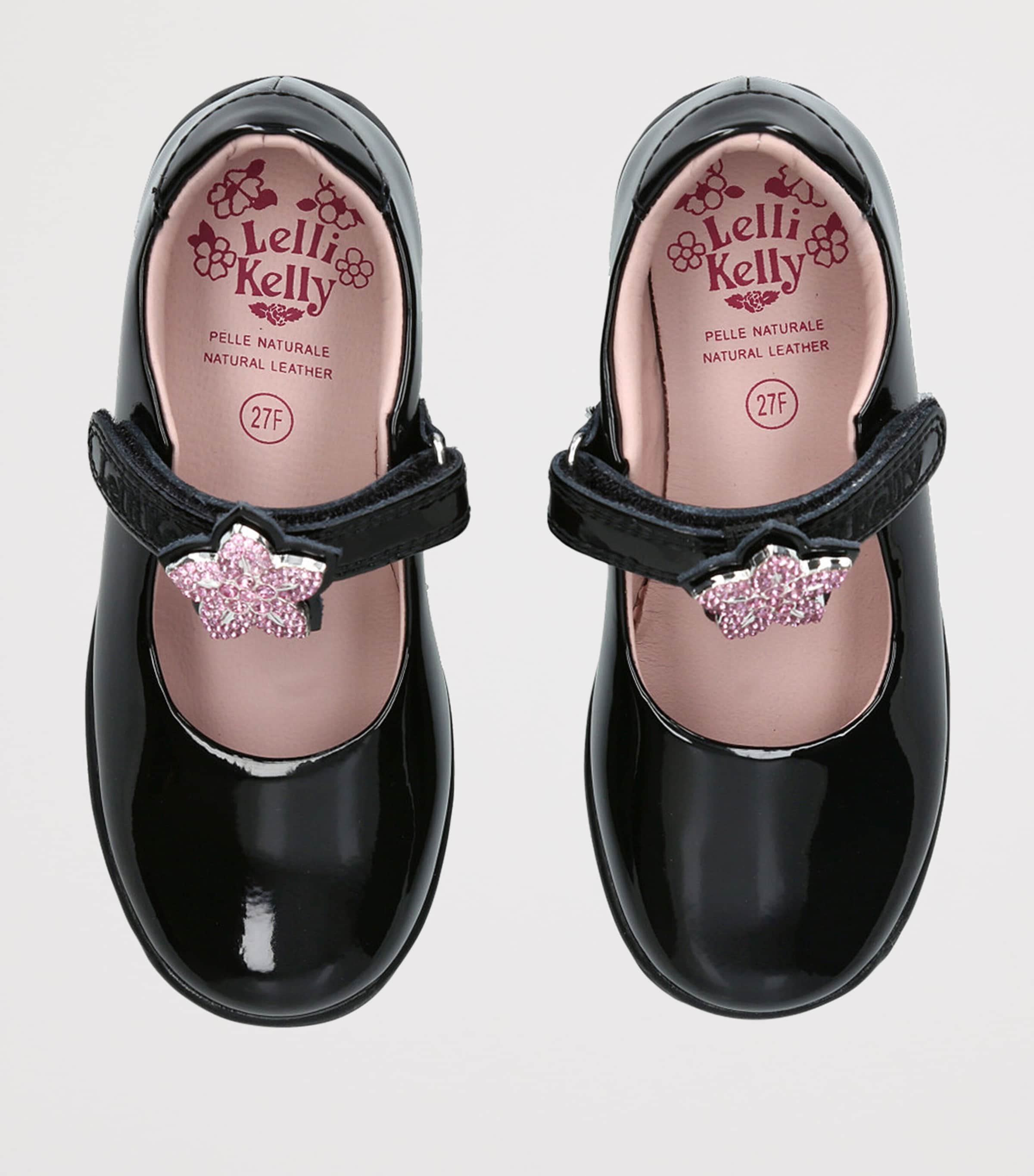 Lelli Kelly Patent Leather Daisy Mary Janes Black Image 4