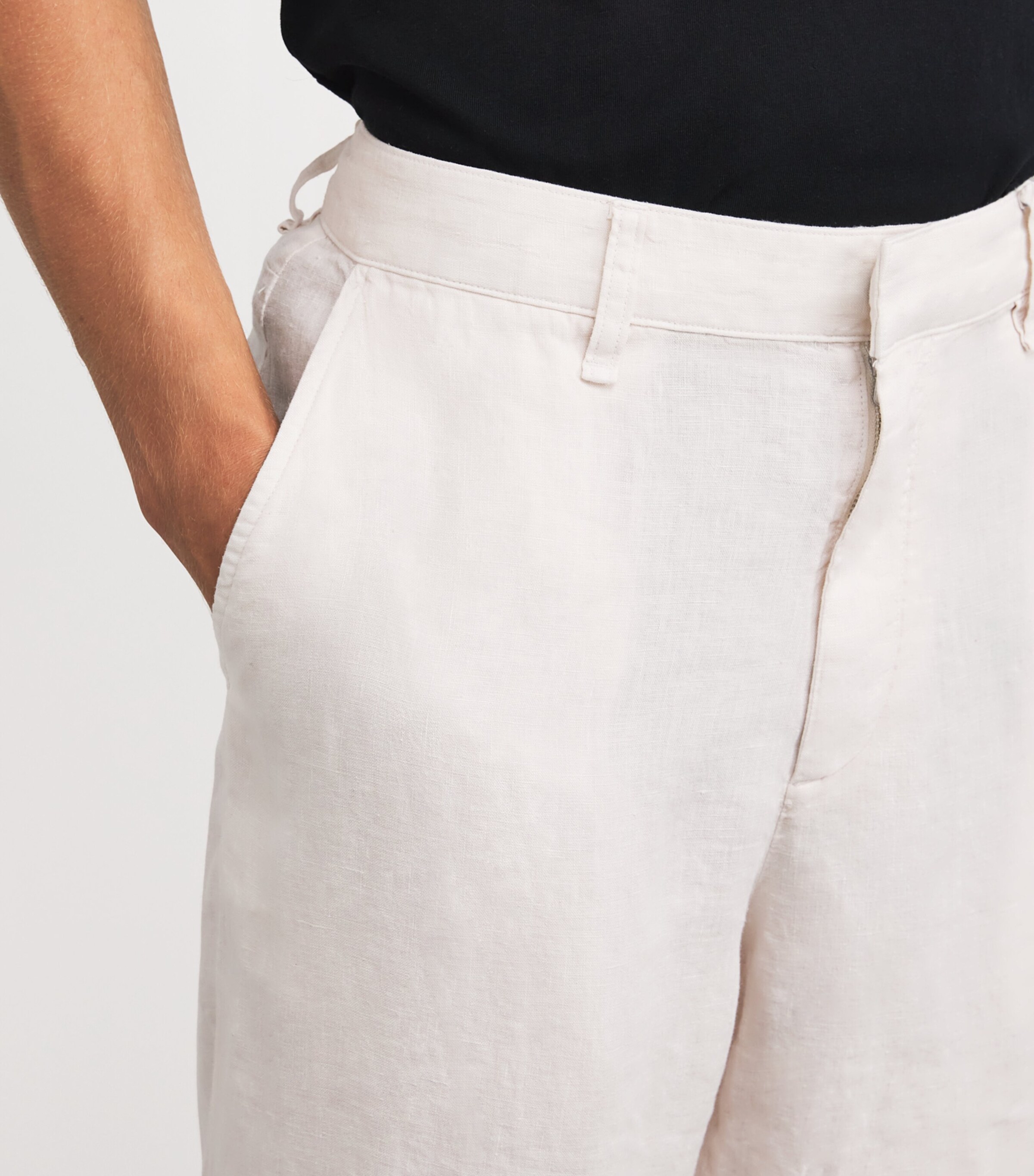 Linen Straight Trousers CHMGR Image 6