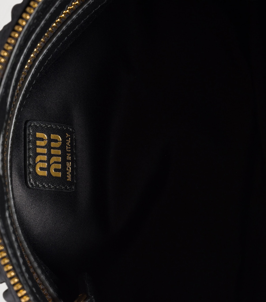 Matelassé Leather Clutch Bag F0002 Image 4