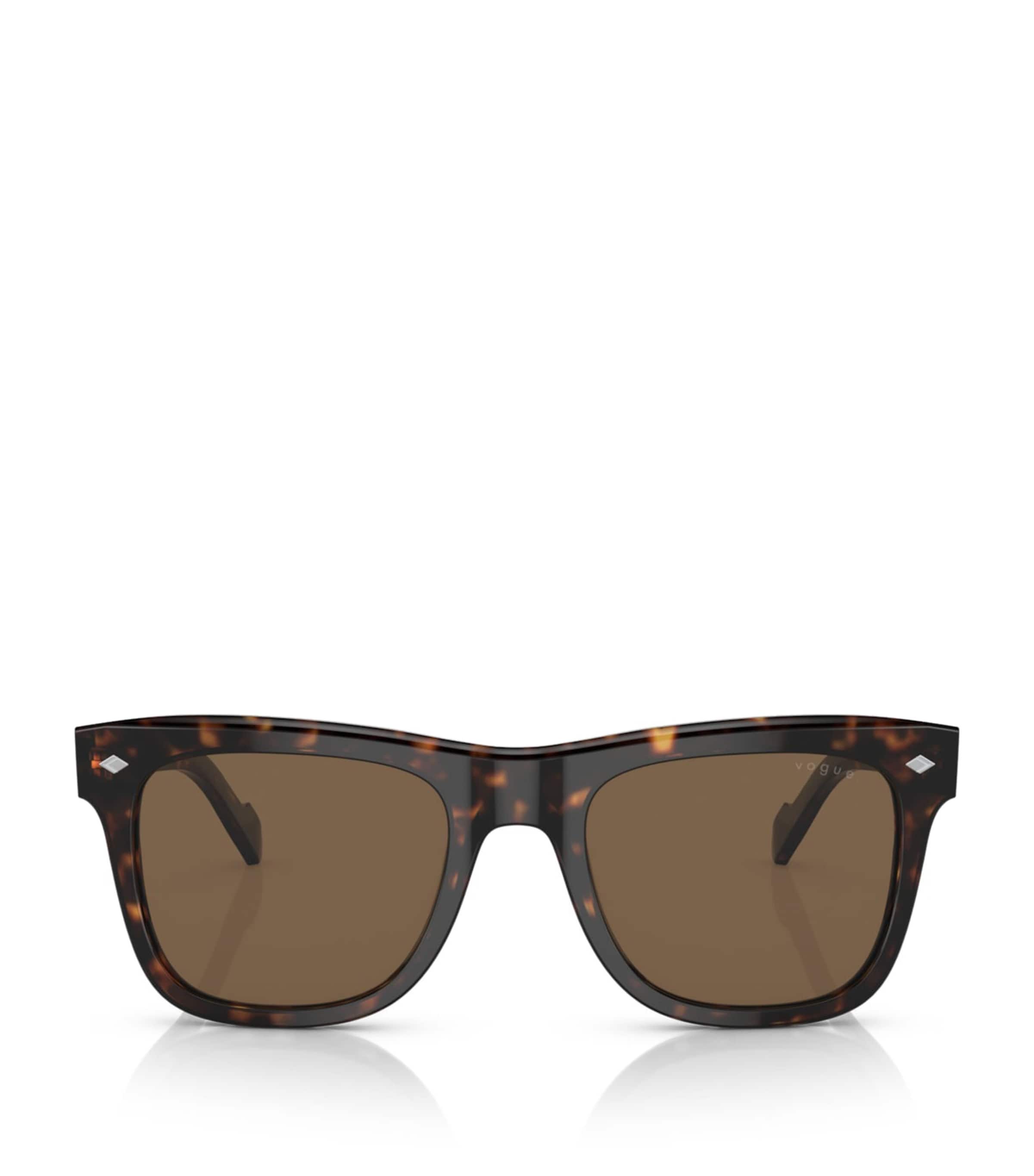 Vogue Acetate Vo5465s Tortoiseshell Sunglasses In Brown