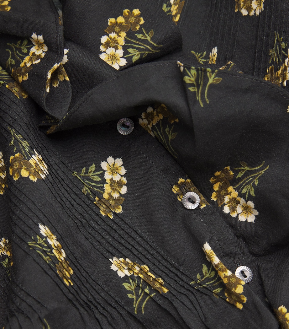 Buttercup Bouquet Ruffled Henry Blouse BUTTERCUP BOUQUET Image 5