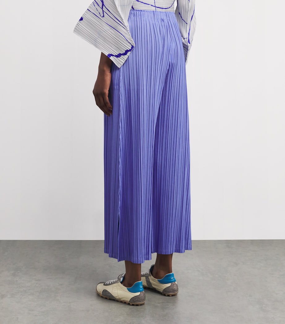 Mellow Pleats Trousers SAXE BLUE Image 4
