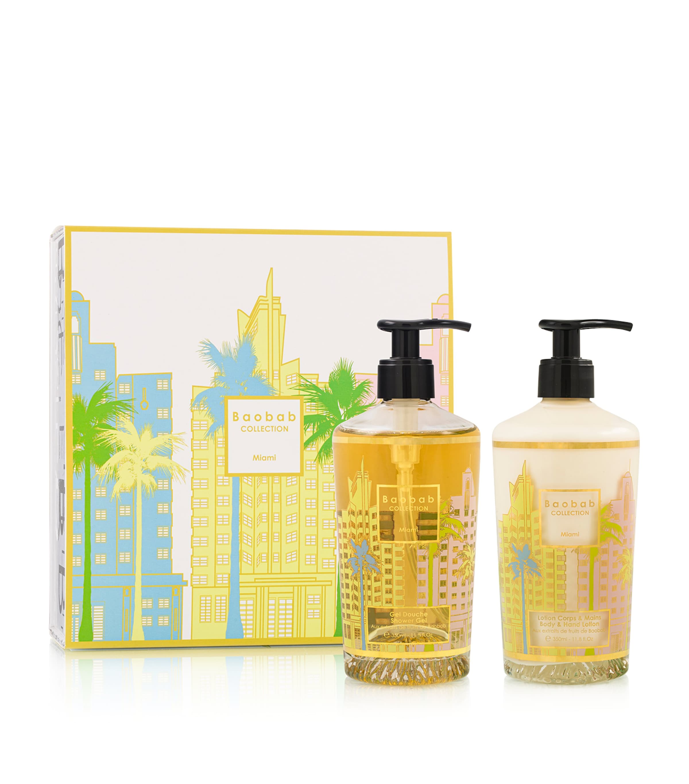 Baobab Collection Miami Bath & Body Gift Set In White