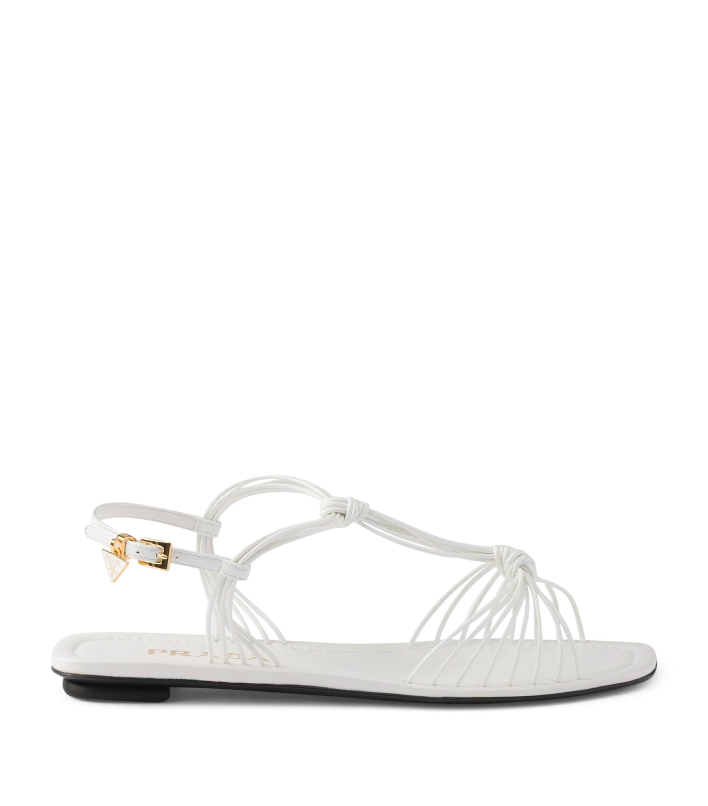Prada Patent Leather Sandals