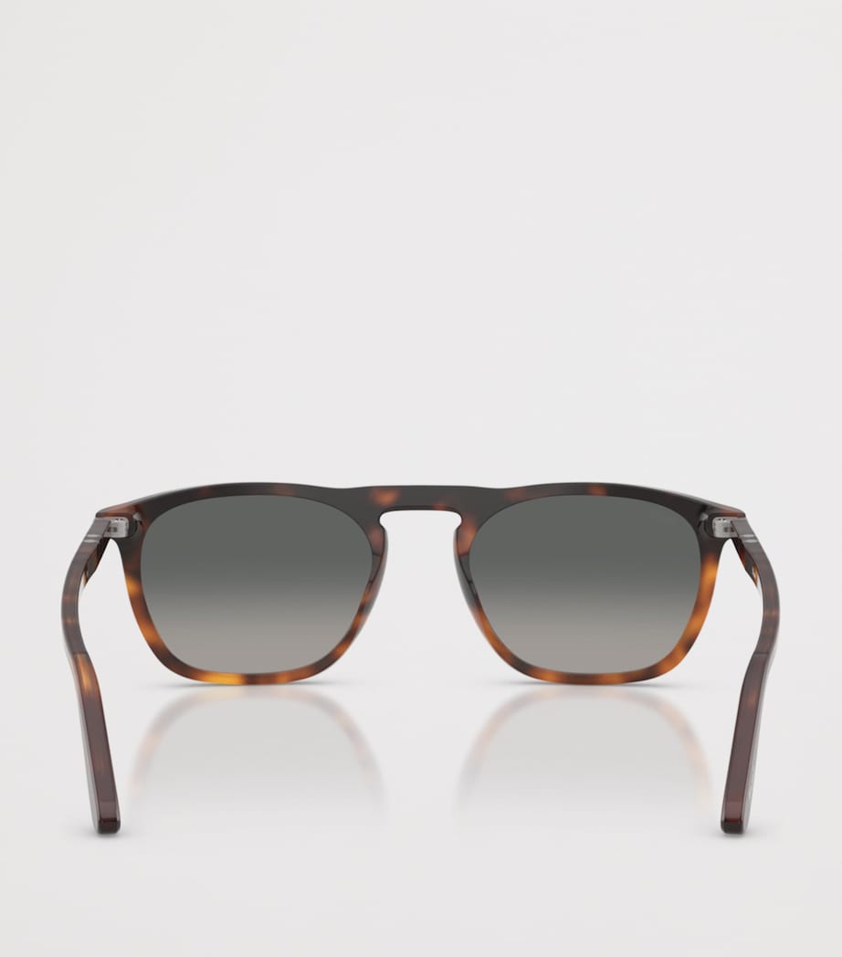 Persol Tortoiseshell Gae Square Sunglasses Gold Image 4