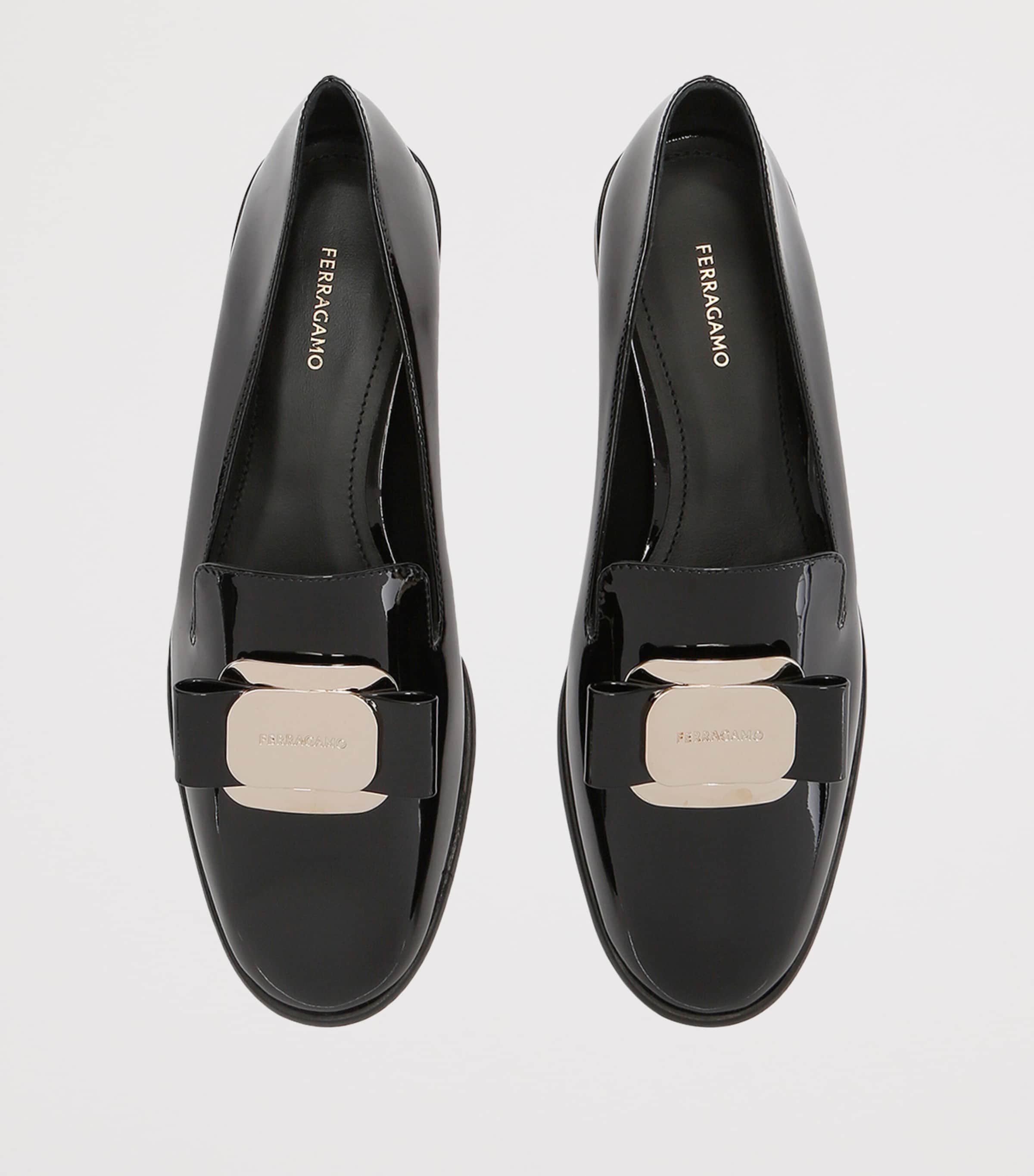 Salvatore Ferragamo Patent Leather Zamira Loafers | Women Shoes | Flats | Loafers | Designers | Ferragamo Salvatore Ferragamo Patent Leather Zamira Loafers | Women Shoes | Flats | Loafers | Designers | Ferragamo