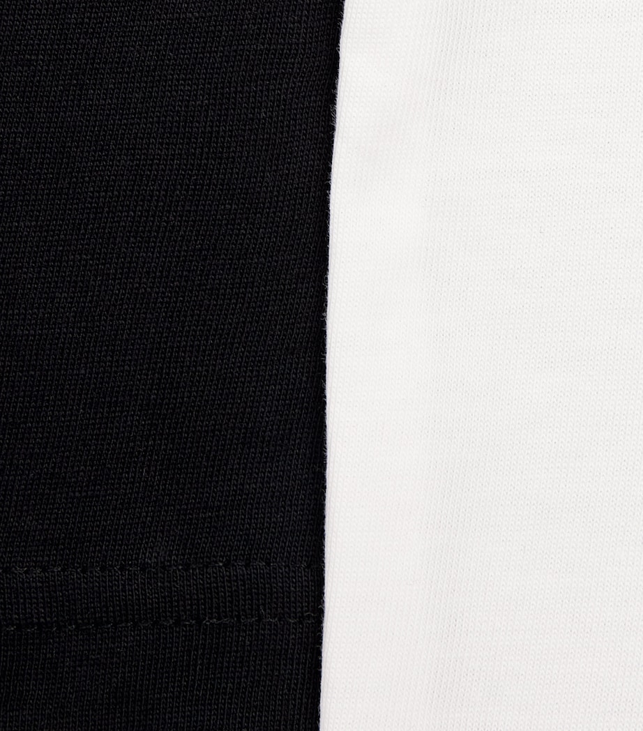 BOSS Kidswear Pack of 2 Logo T-Shirts (4-16 Years) Black White Image 3