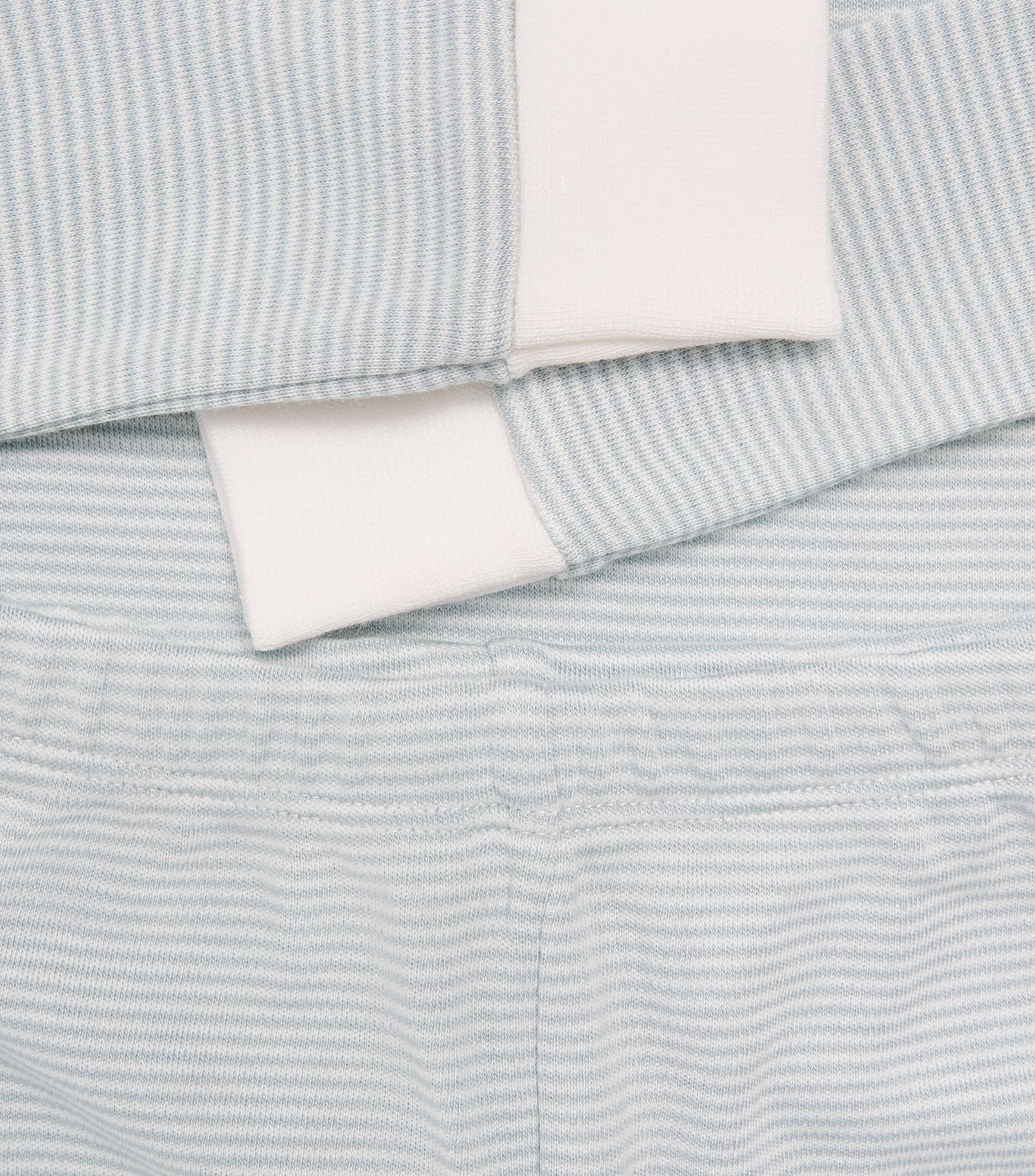 MORI Bamboo-Blend Snoozy Pyjama Set (2-4 Years) Blue Stripe Image 4