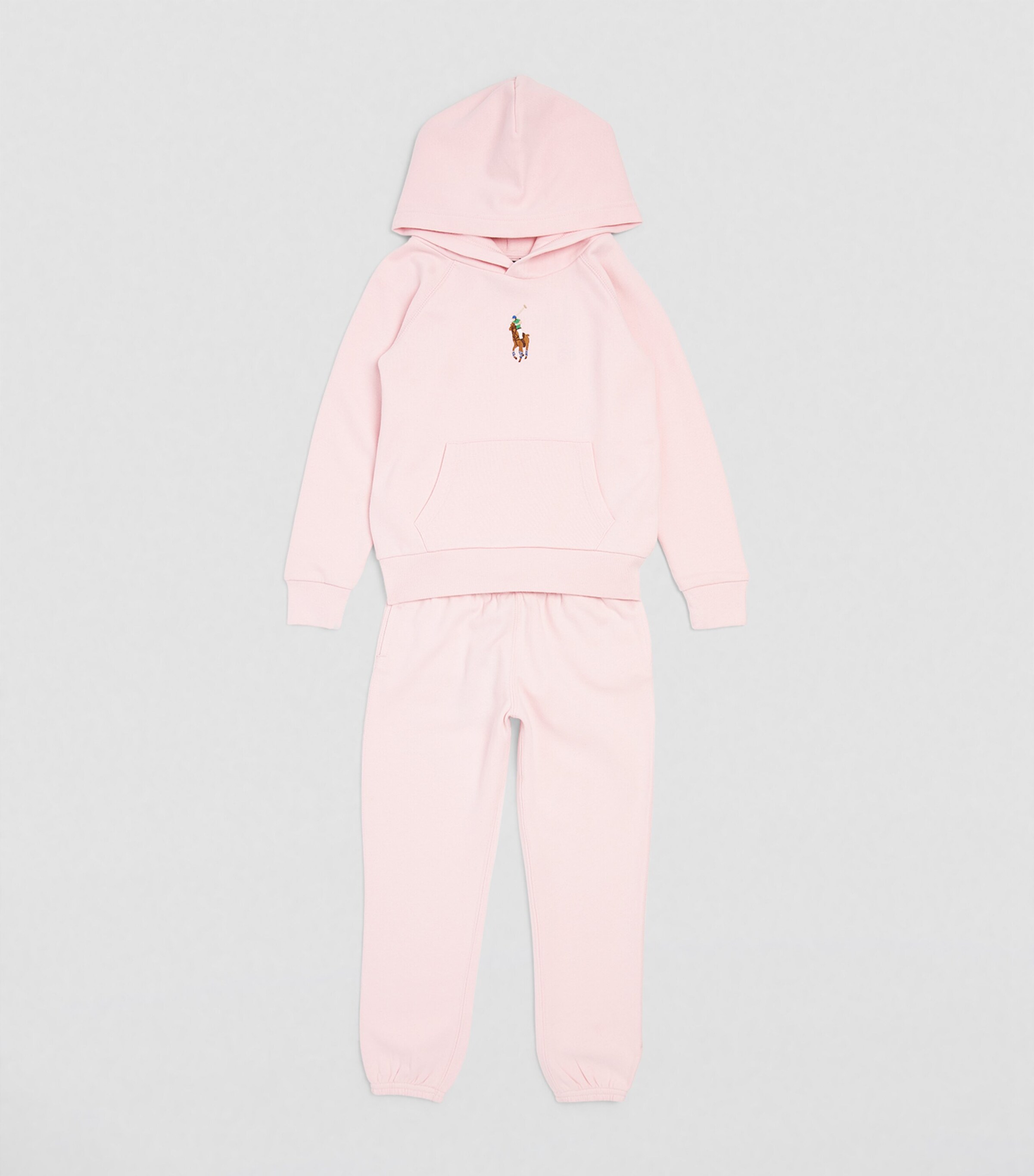 Ralph Lauren Kids Fleece-Lined Sweatpants (2-6 Years) Pink Image 2