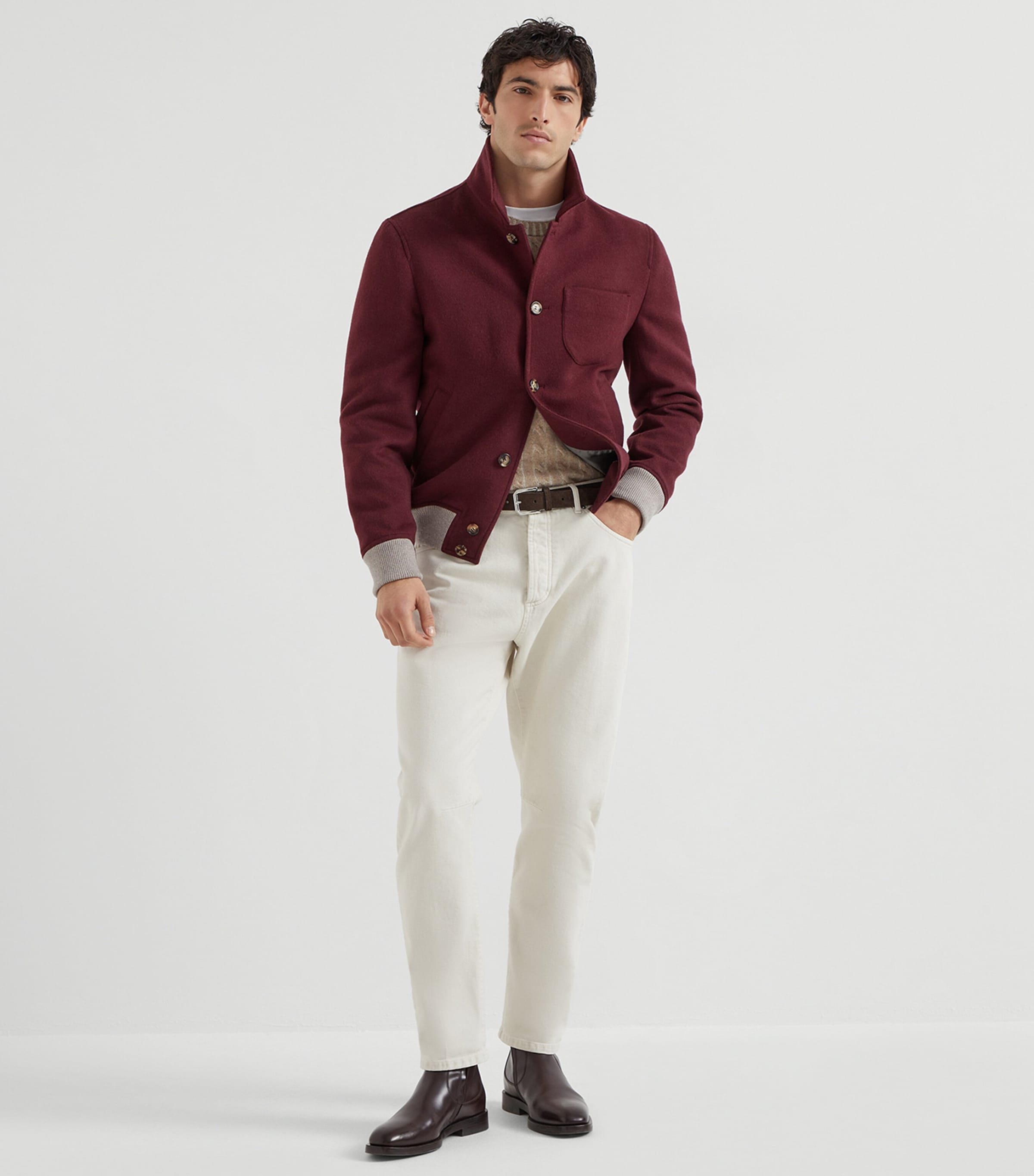 Cashmere Cable-Knit Sweater CG678 Image 4