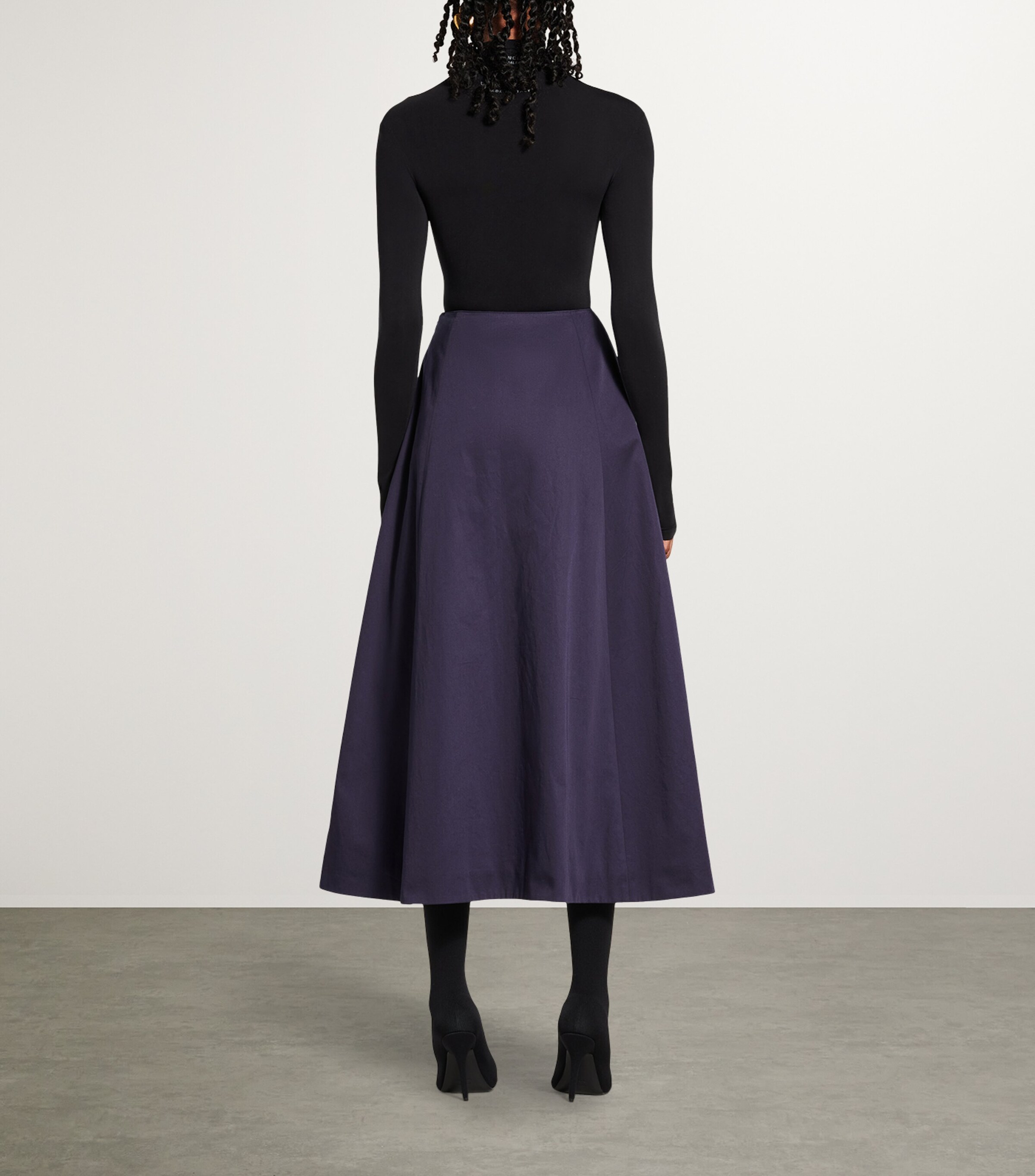 Balenciaga Cotton Midi Skirt | Harrods US