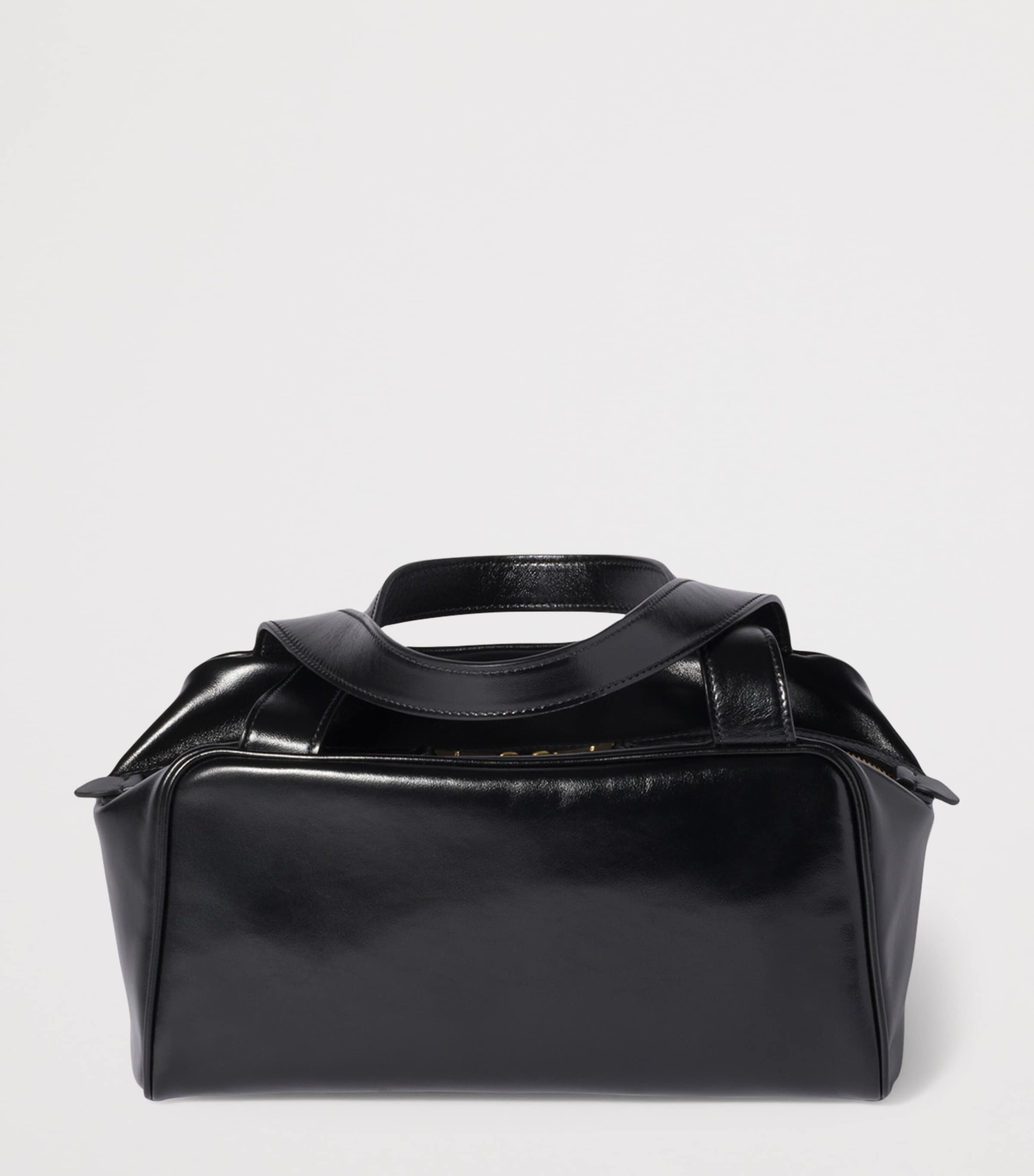 Leather Top-Handle Bag F0002 Image 4