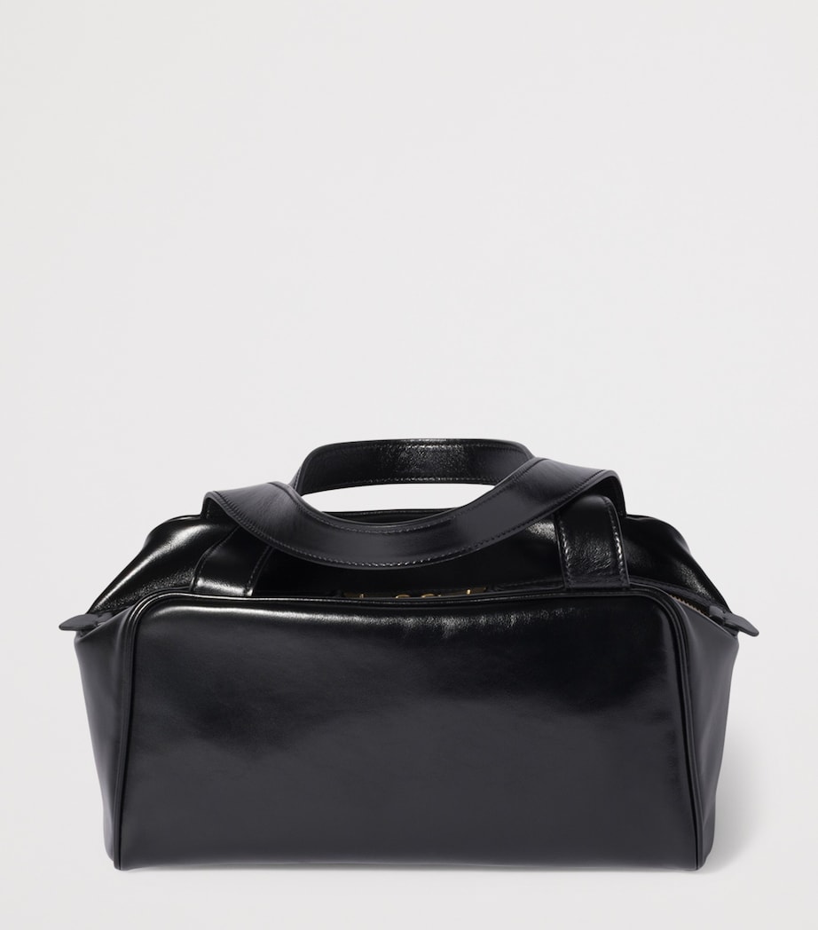 Leather Top-Handle Bag F0002 Image 4