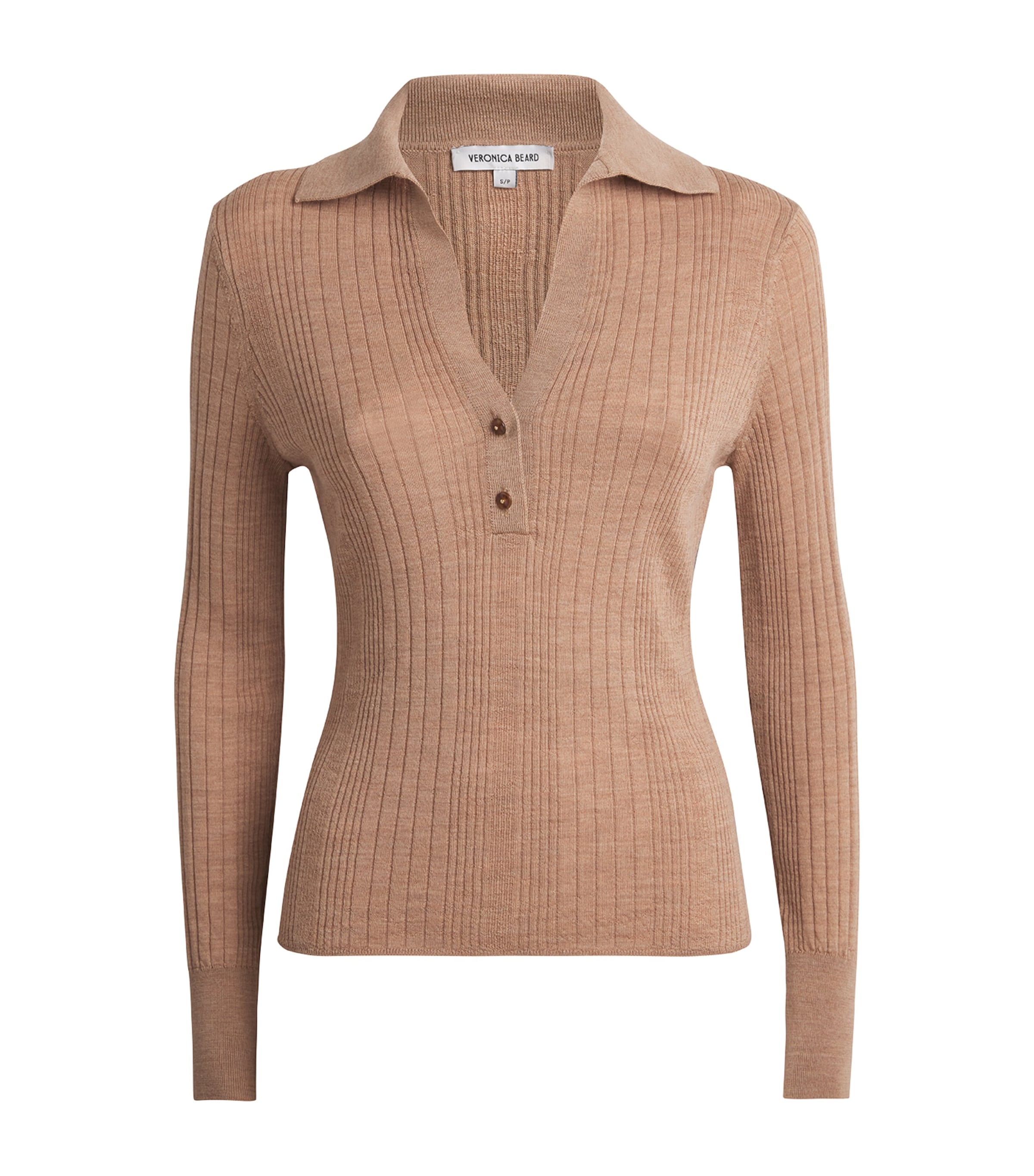 Merino Wool Rouni Sweater N1065 DARK KHAKI Image 1