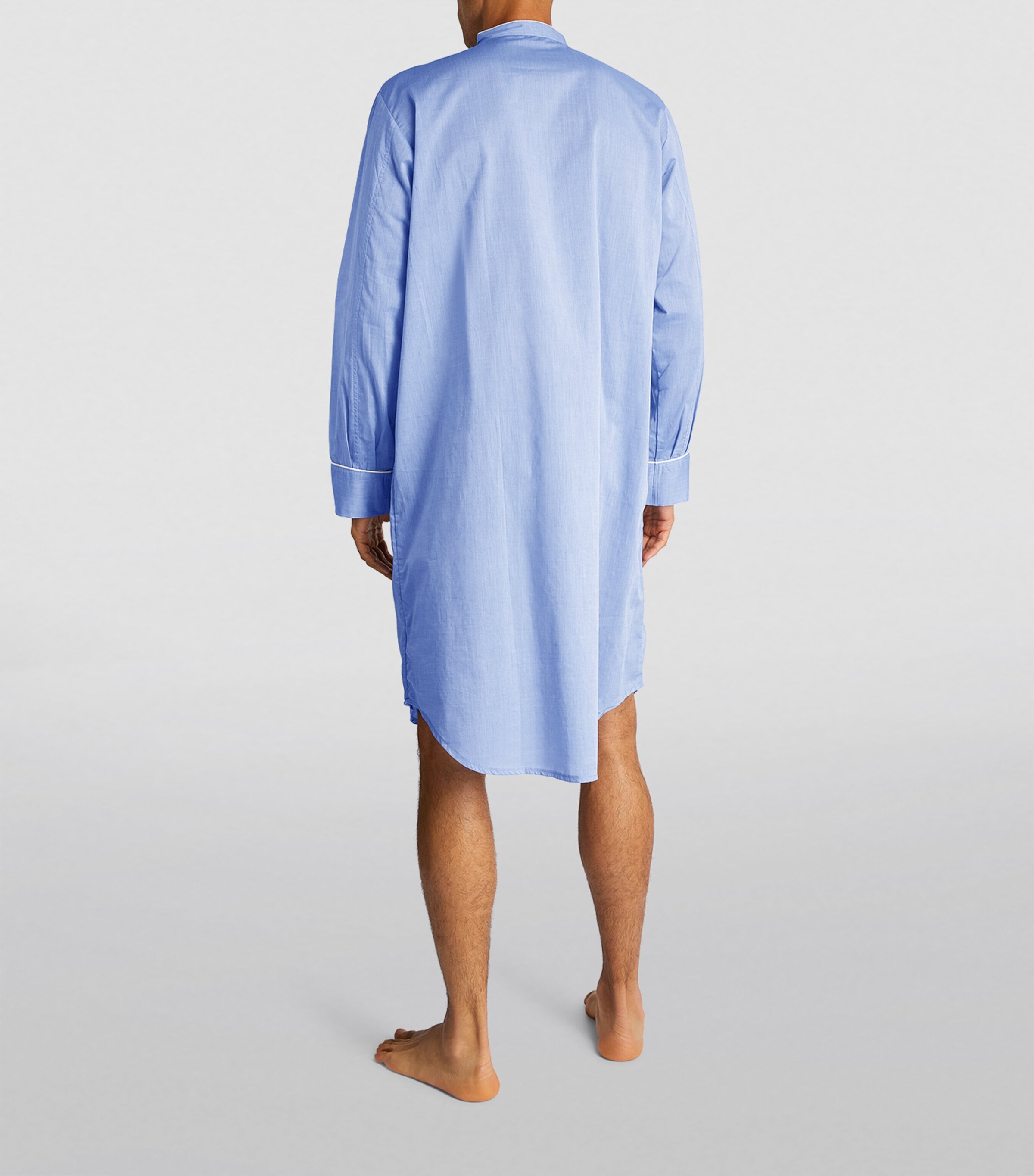 Longline Nightshirt BLUE Image 3