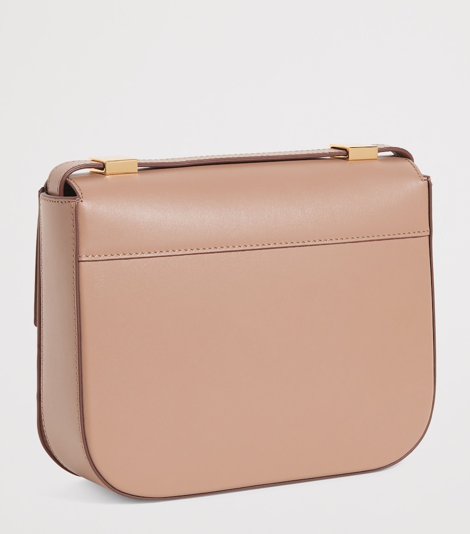 Leather Vancouver Cross-Body Bag DARK SAND Image 3