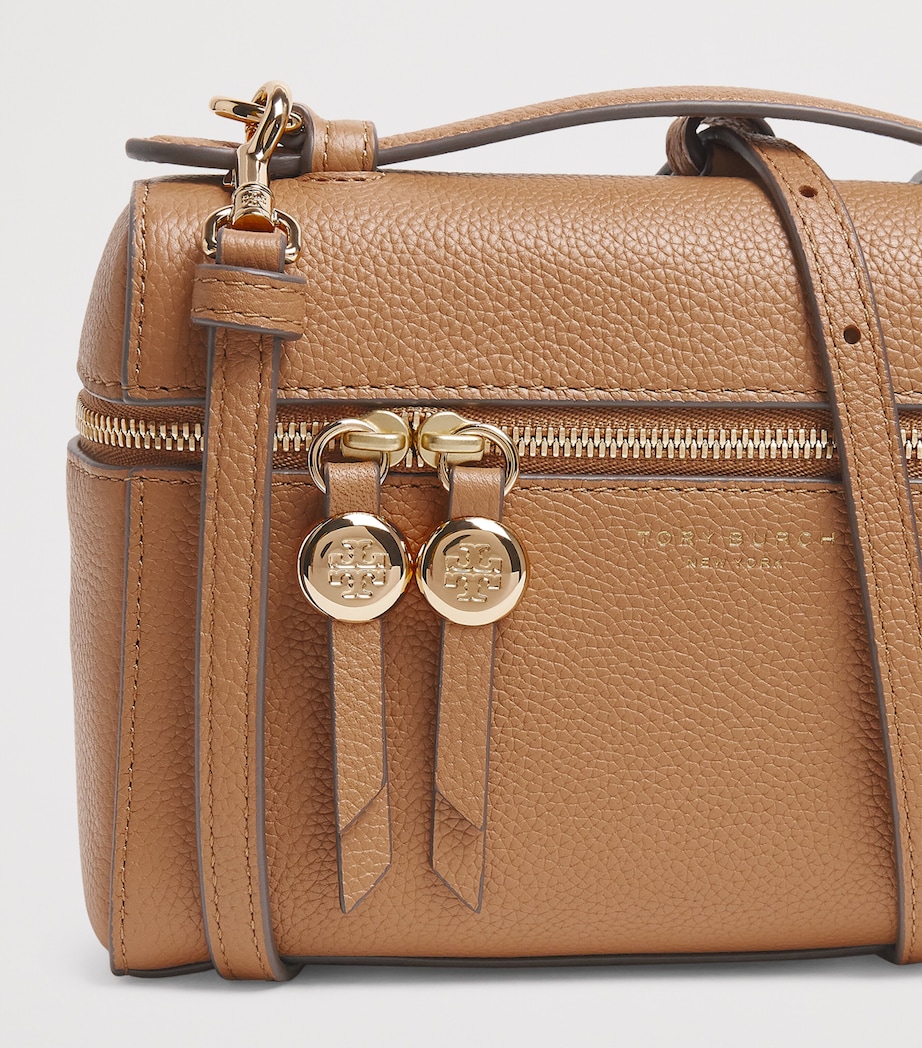 Leather Romy Slim Top-Handle Bag TIRAMISU Image 6