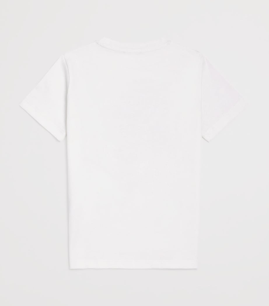 Cotton Jersey Embellished Logo T-Shirt (6-14 Years) 6WJ60 Image 2