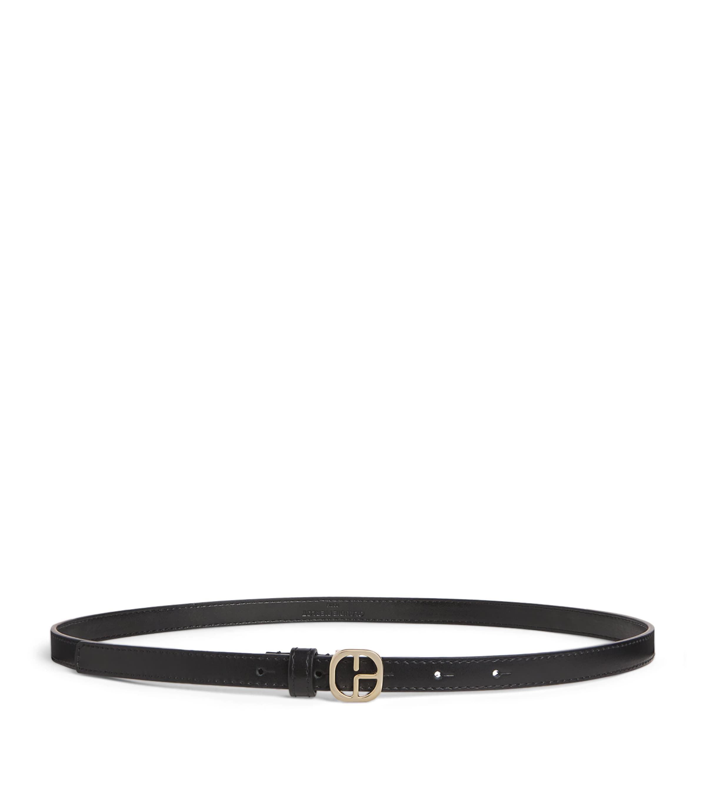 Claudie Pierlot Leather Belt In Black