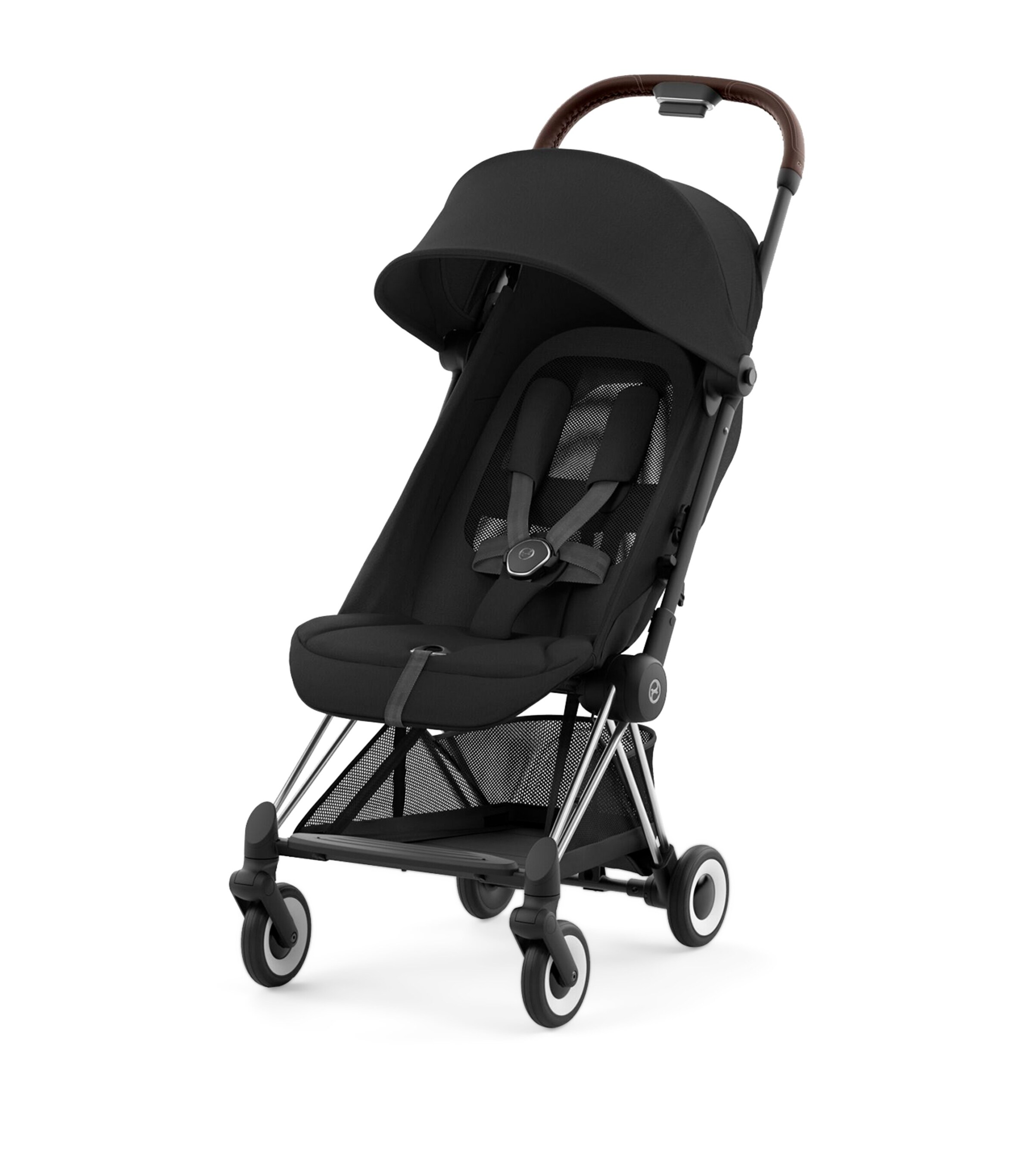 COYA Stroller - Chrome Black/Sepia Black SEPIA BLACK Image 8