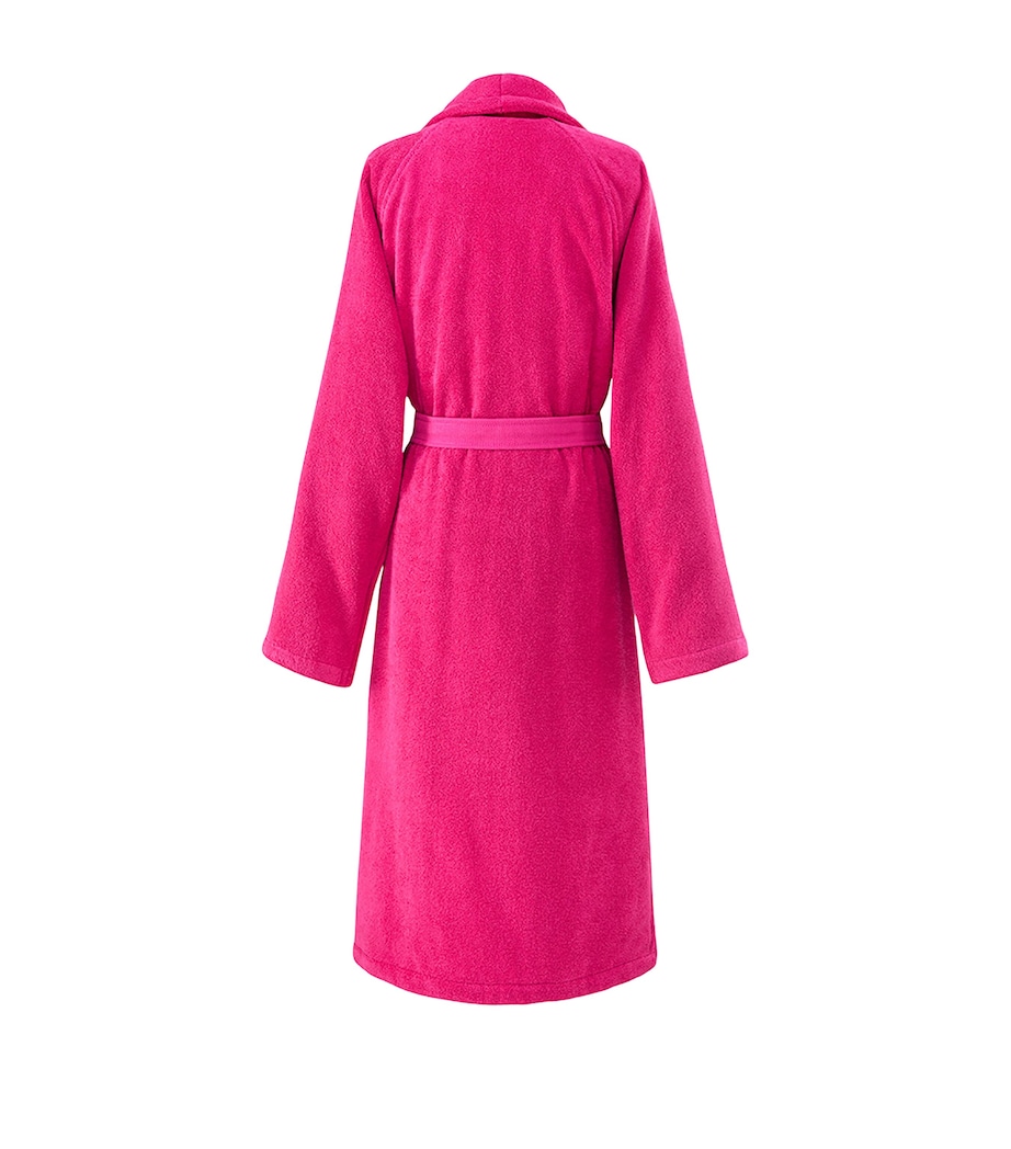 Polo Player Bath Robe SKY PINK Image 6