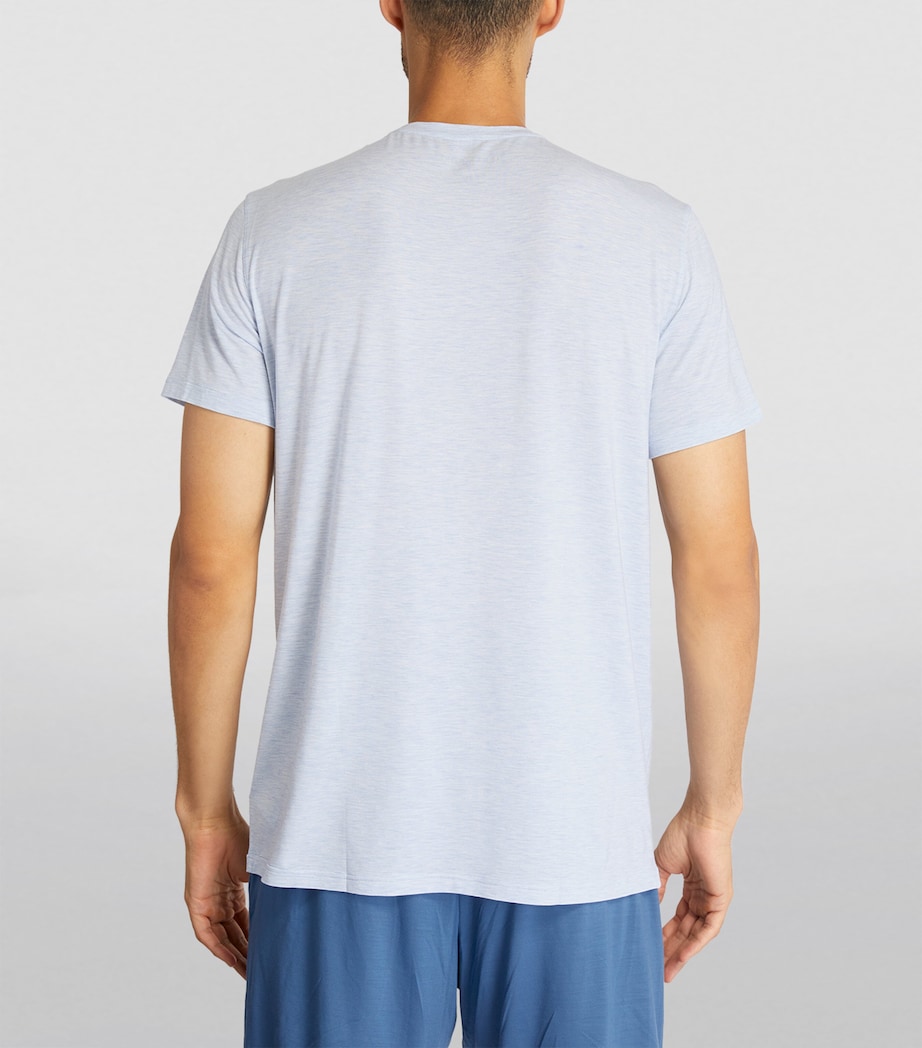 Modal Micro T-Shirt BLUE Image 4