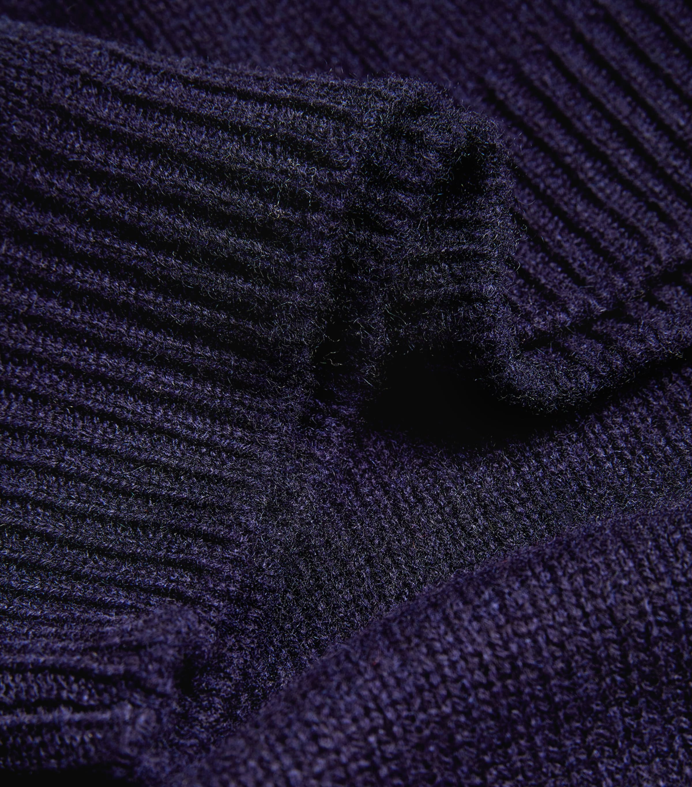 Cashmere Rollneck Sweater NAVY Image 5