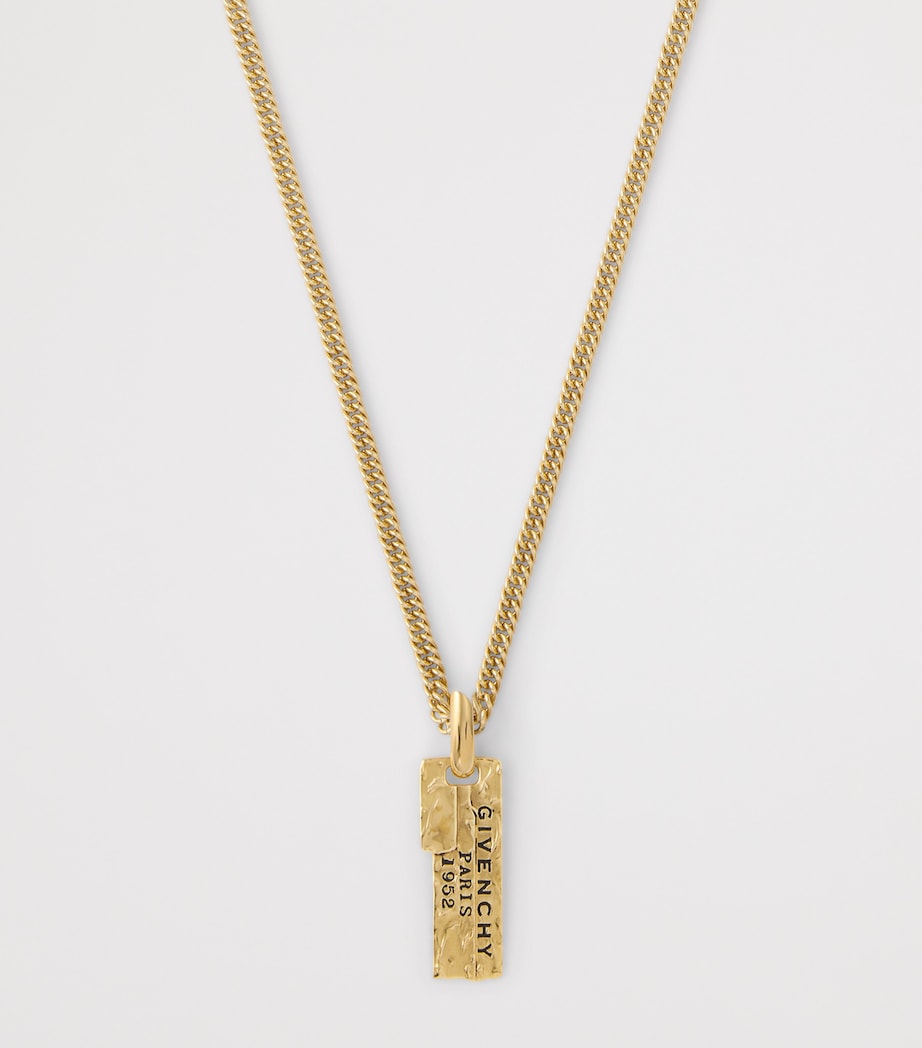 Tape Pendant Necklace ANTIC GOLDEN Image 4