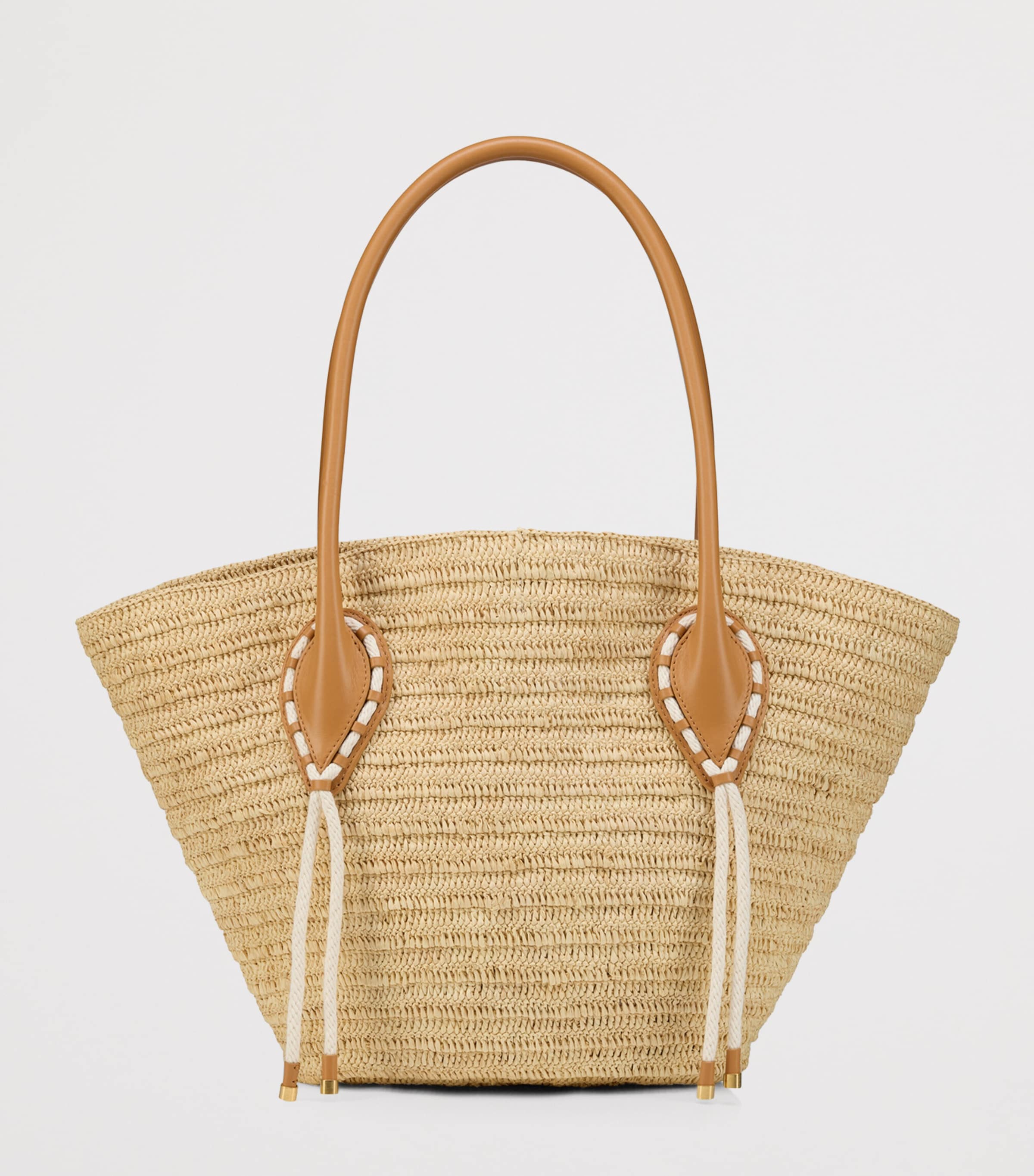 Christian Louboutin Venus Large Raffia Basket Bag Image 3