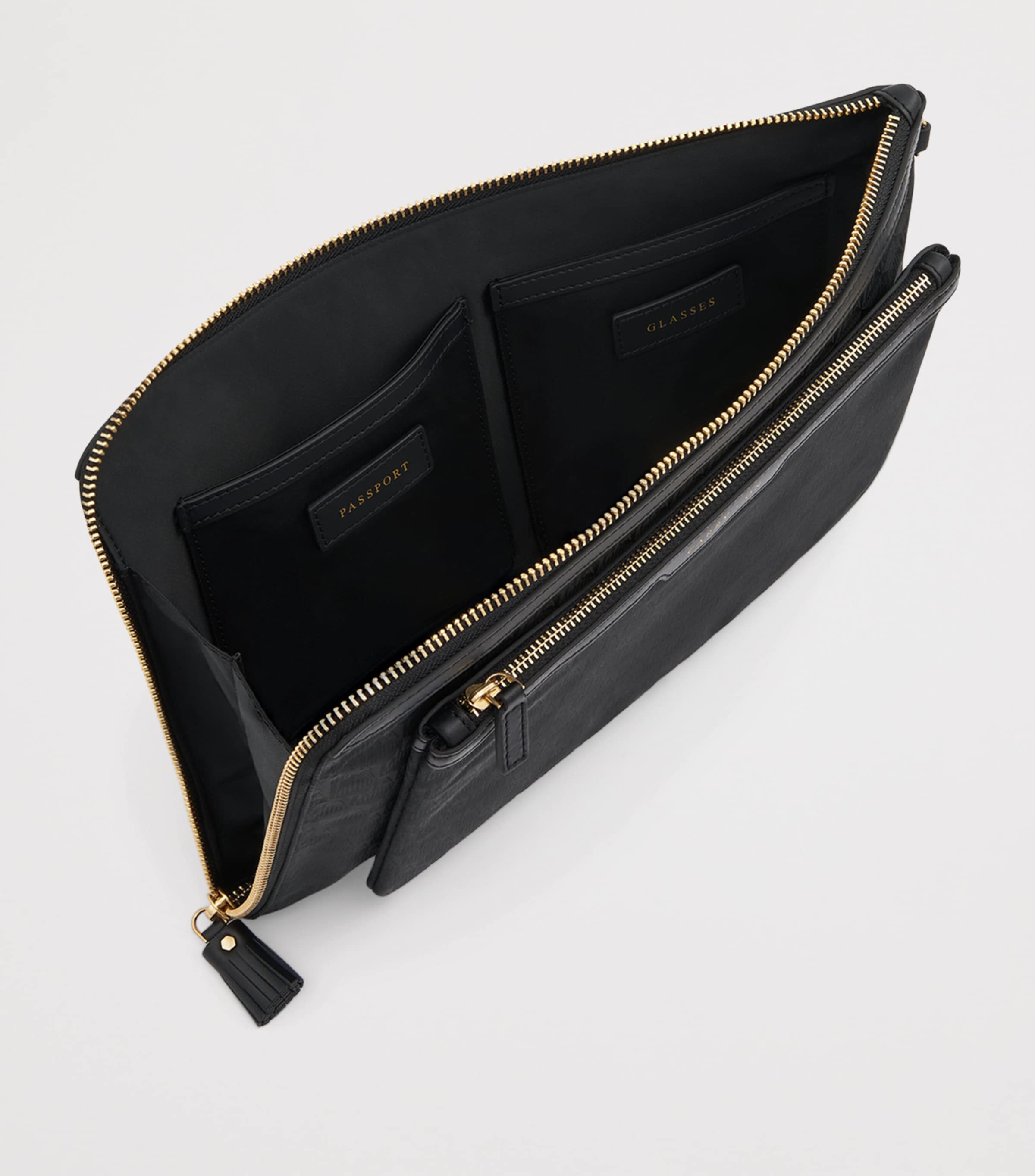 Jacquard Logo Journey Essentials Pouch BLACK Image 6