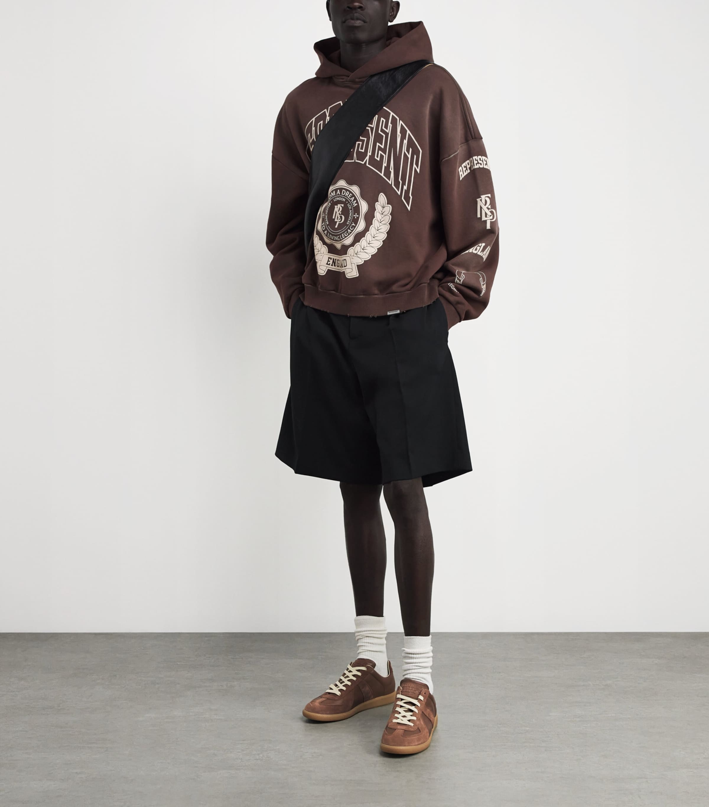 Cotton Legacy Crest Hoodie NERO Image 2