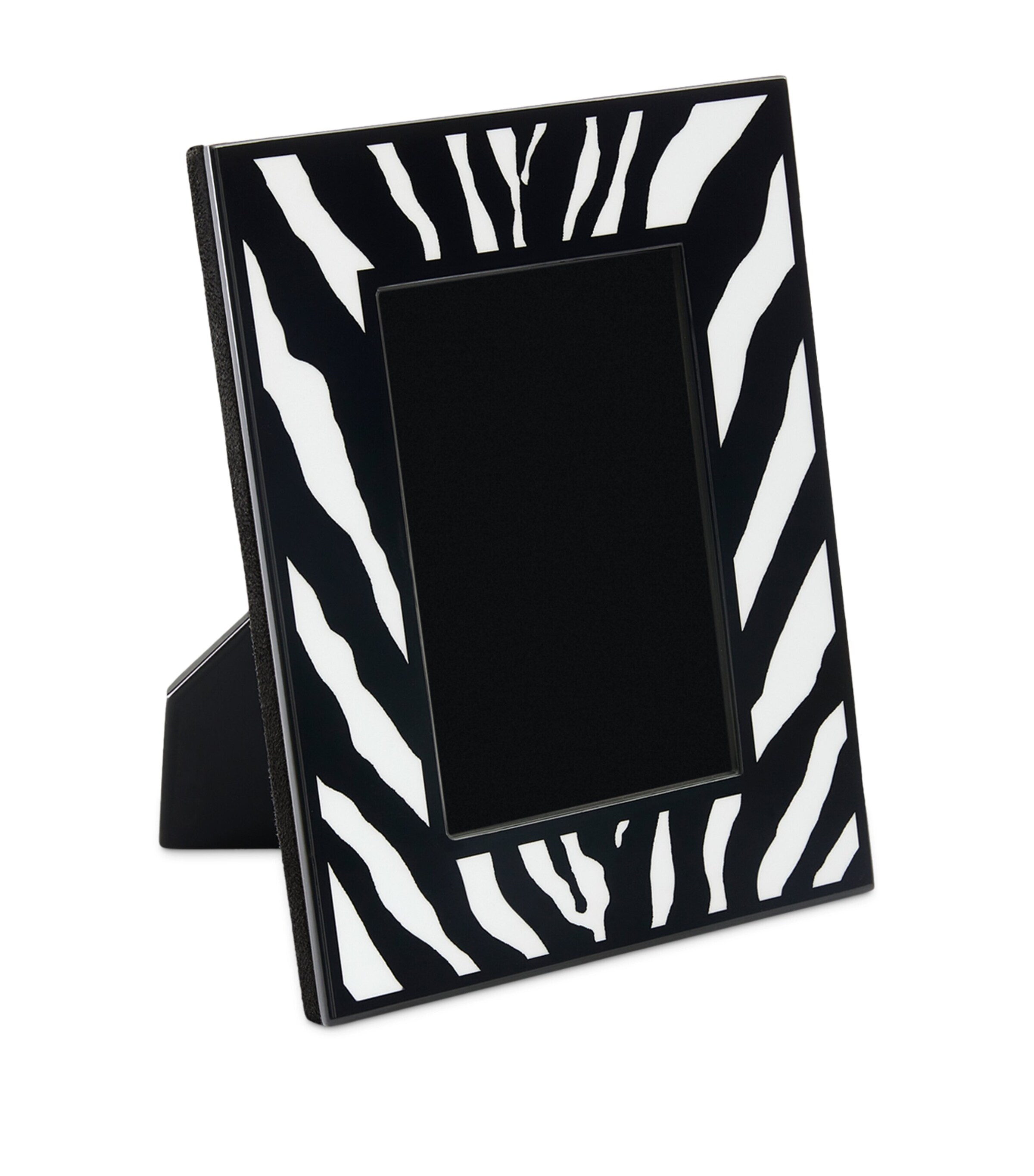 Lacquered Wood Zebra Photo Frame (8.7" x 6.7") UZ003 ZEBRA Image 3