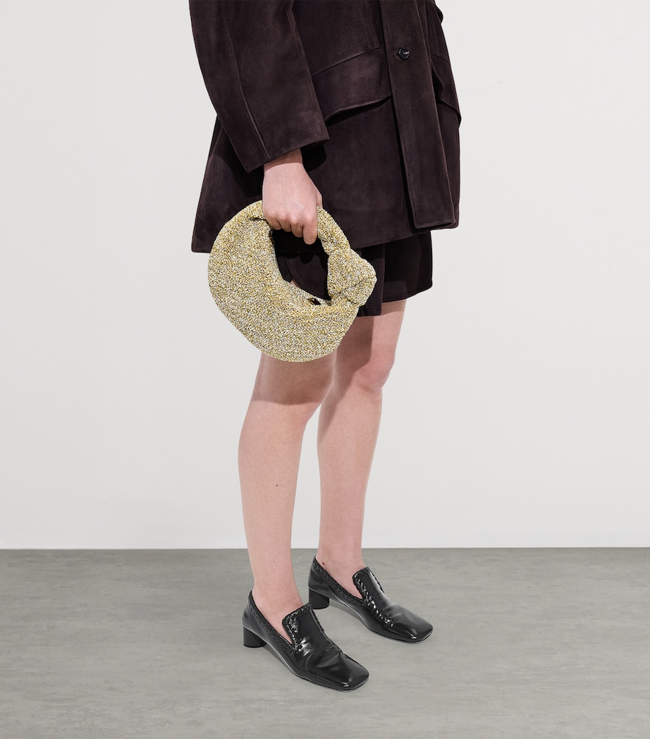 Bottega Veneta Raffia Jodie Shoulder Bag Image 2