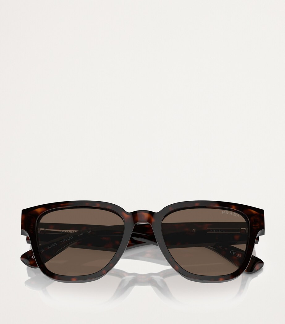 Prada Acetate Rectangular Sunglasses Image 5