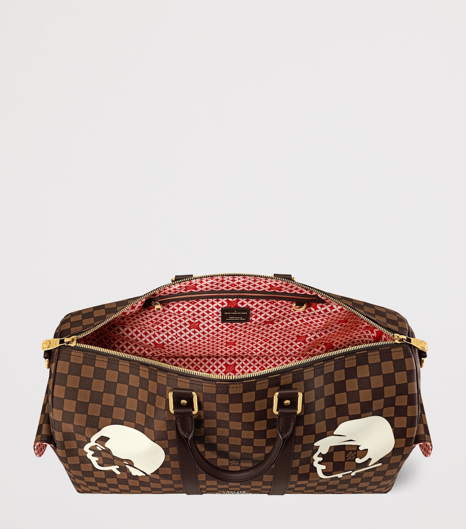 Keepall Bandoulière 50 Weekend Bag BROWN Image 3