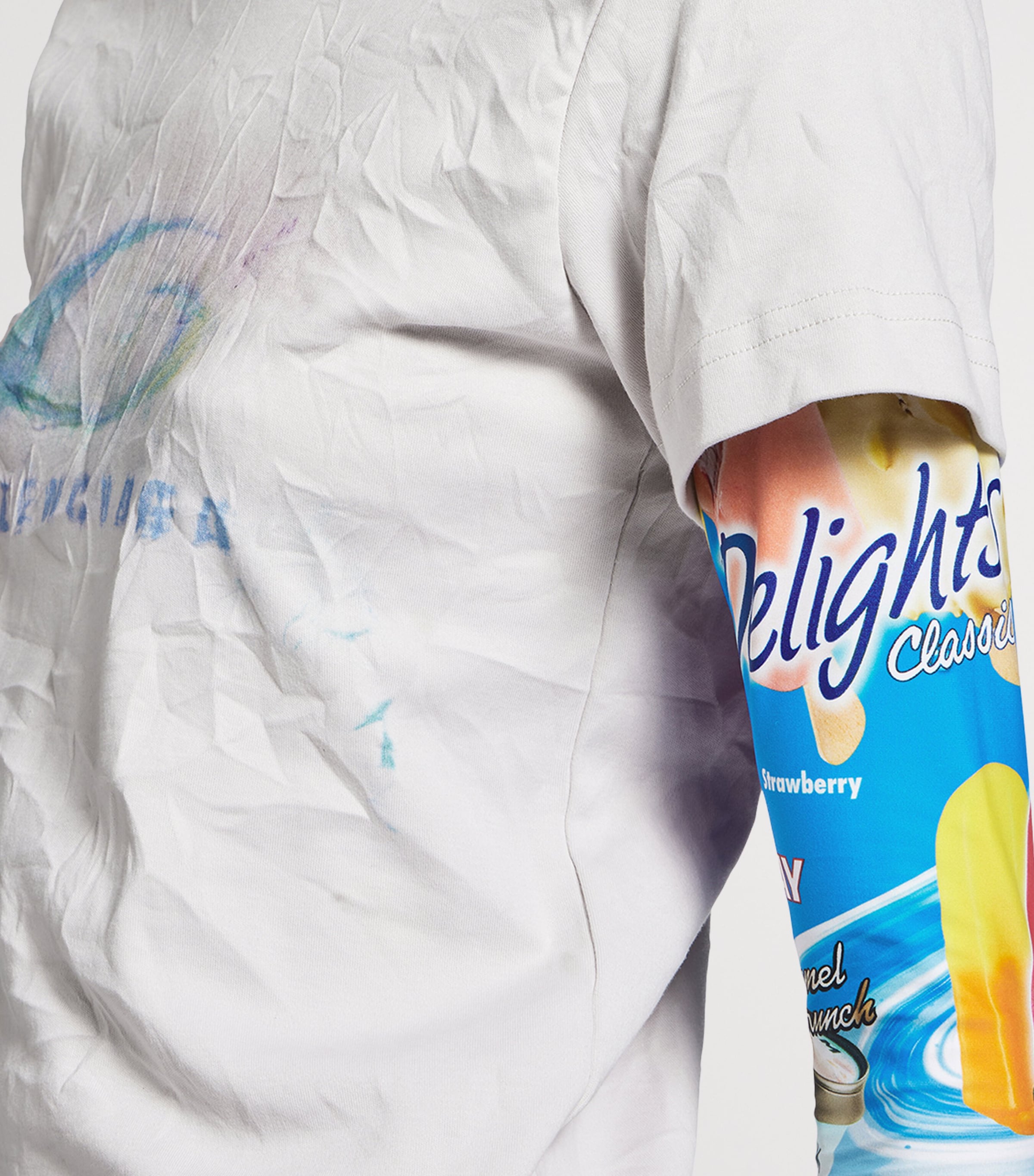 Double-Sleeved Logo T-Shirt 9059 Image 7